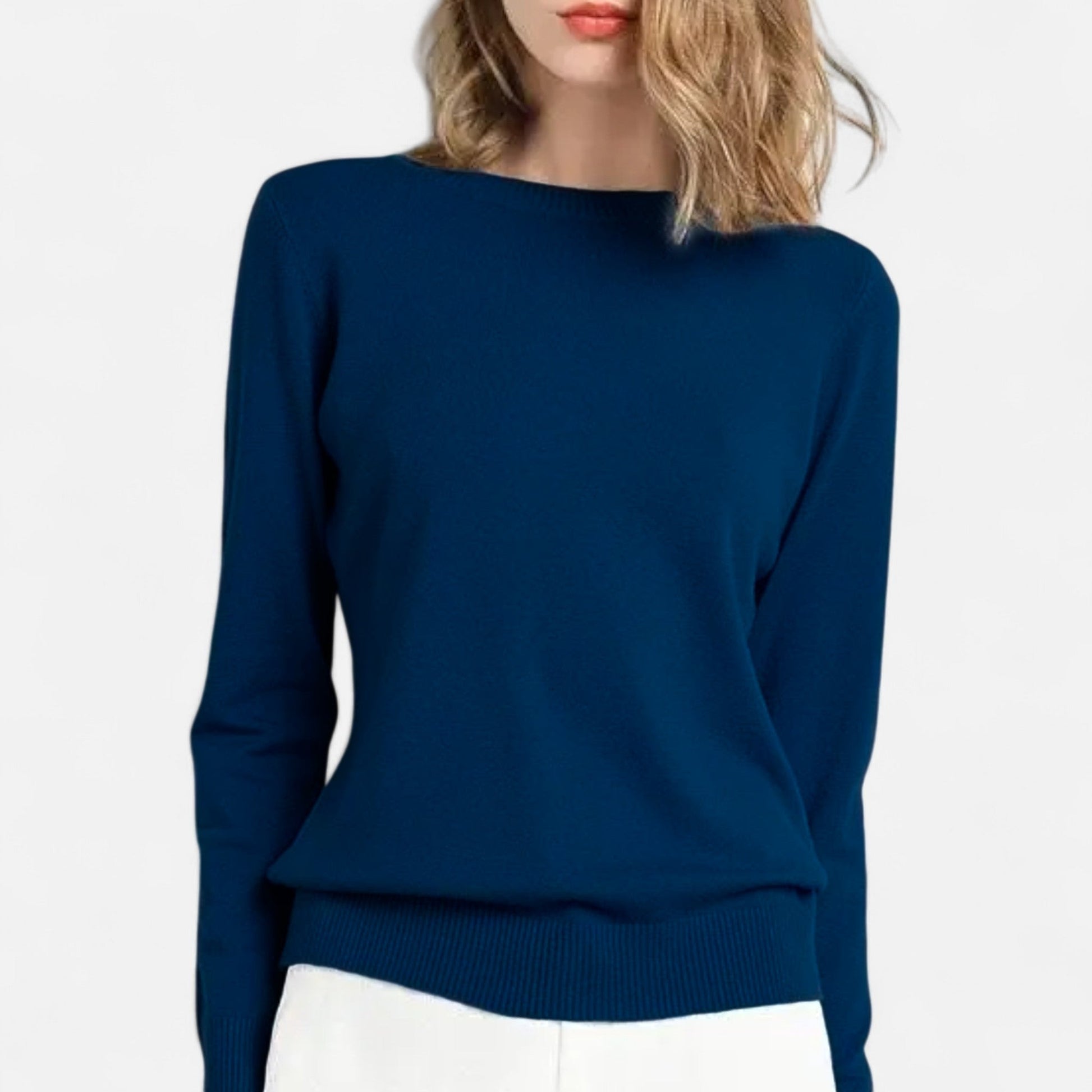 Women’s Merino Wool Crewneck Sweater - Sofia Maris