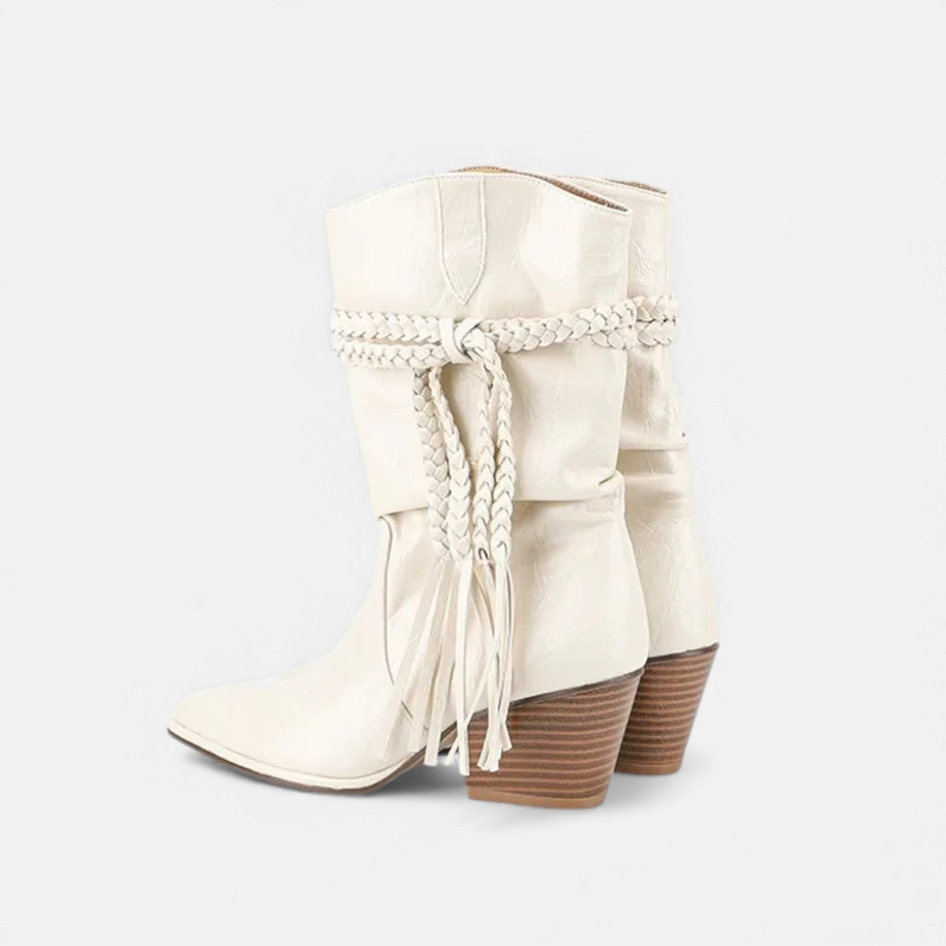 Sofia Maris| Women’s Retro Desert Boots with Chunky Heel
