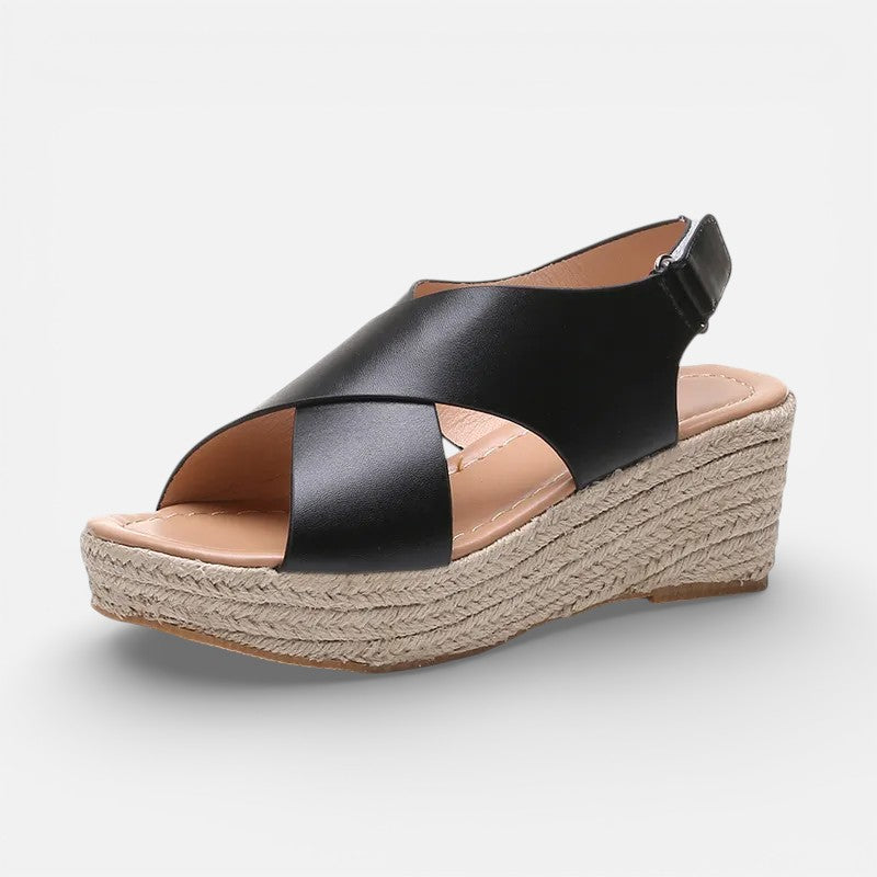 Women’s Cushioned Wedge Sandals for Summer Walking
