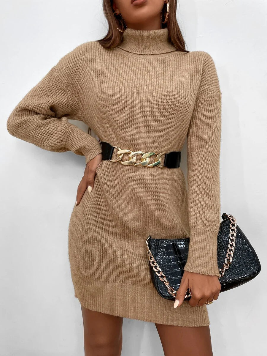Emma – Winter Dress Women’s - Casual/Comfortable | Sweater Dress