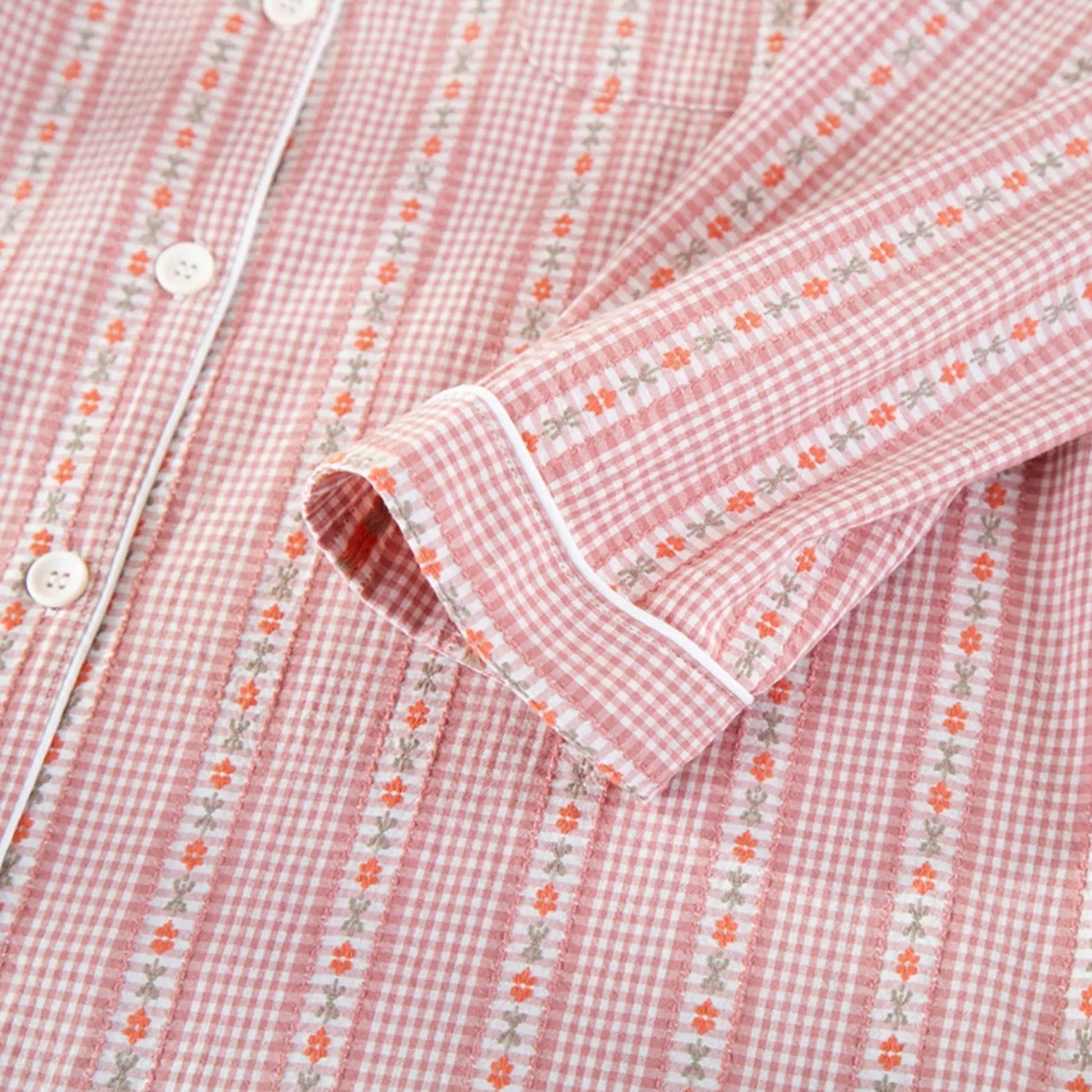 Women’s Pure Cotton Pyjama Set with Cardigan Style - Sofia Maris