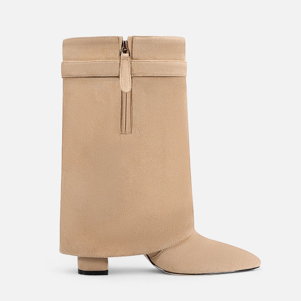 Sofia Maris Women’s Pointed High-Heel Mid-Calf Boots - Sofia Maris