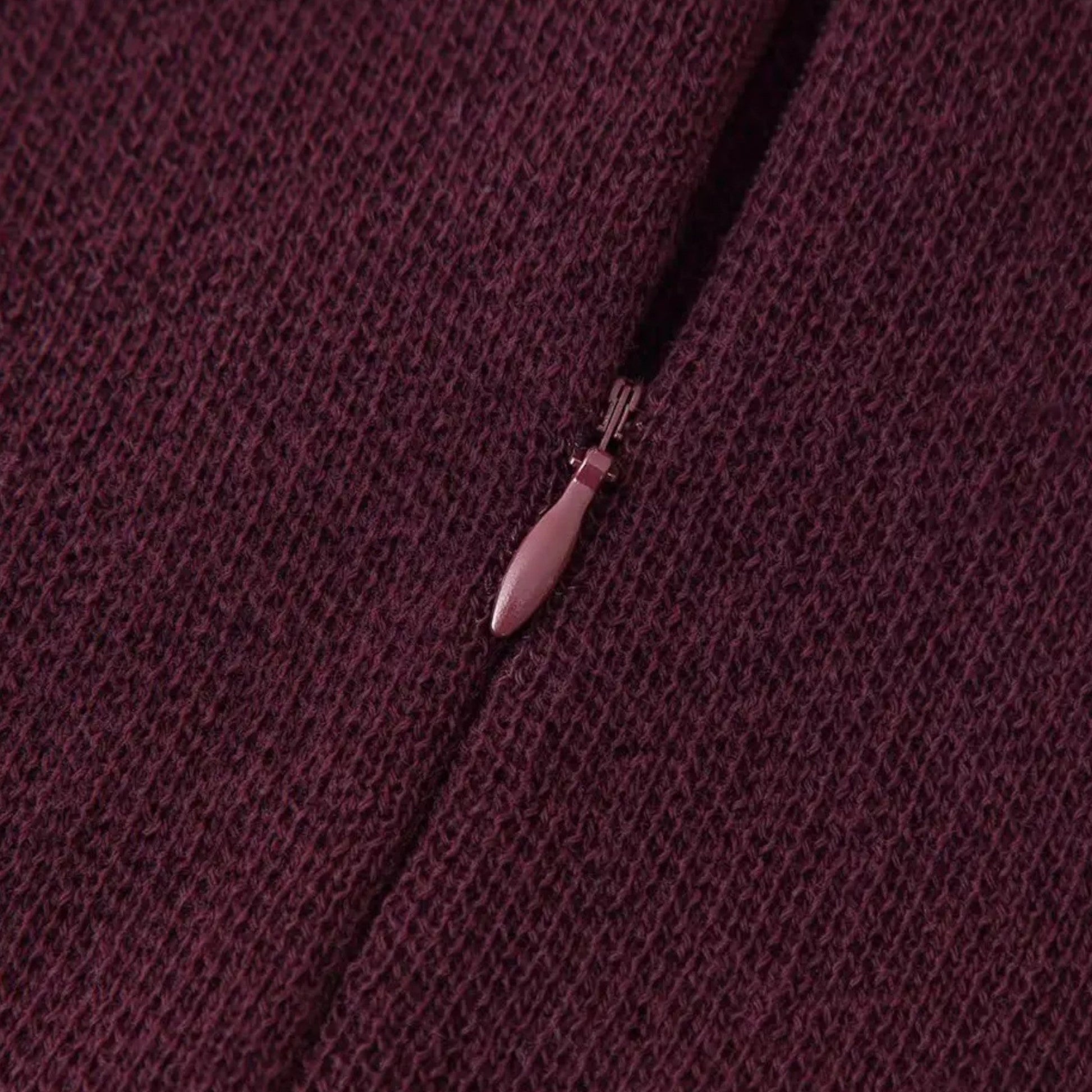 Sofia Maris | Women’s Vintage Pleated Dress – Half Sleeve Autumn Elegance