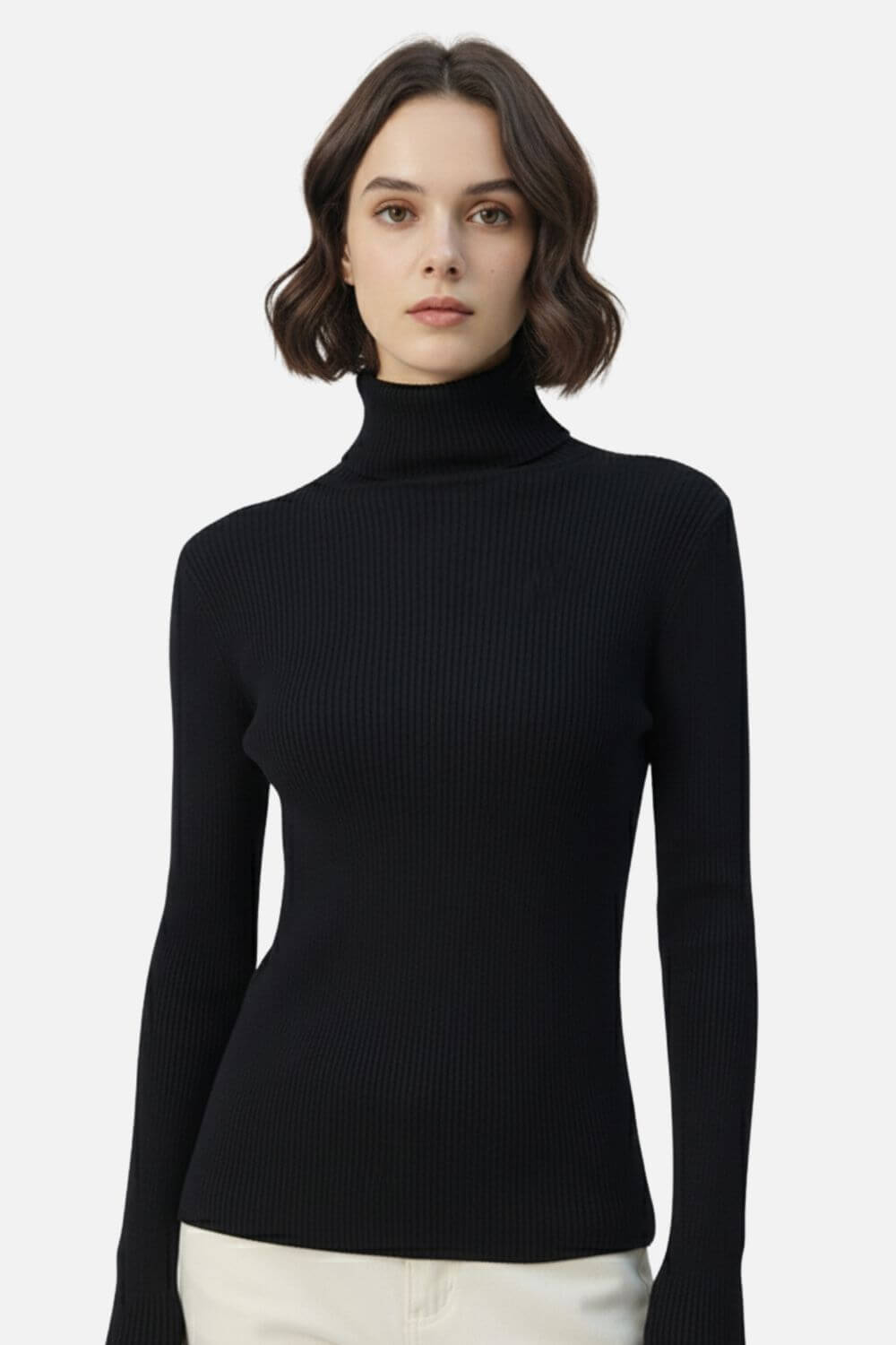 Sofia Maris Women’s Turtleneck Jumper – Modern Warmth with Timeless Grace - Sofia Maris