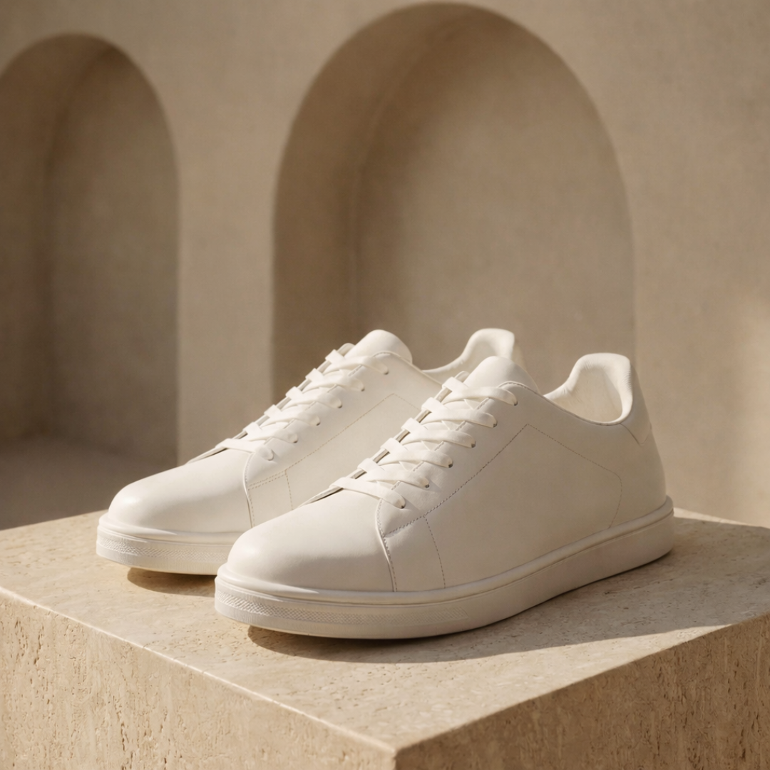 Genuine Leather Sneakers for Men