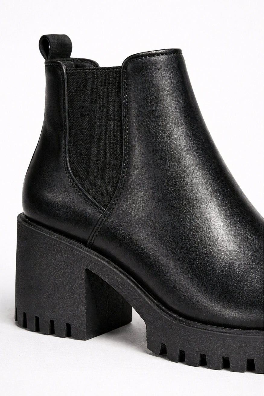 Sofia Maris | Women’s Ankle Boots – Thick-Soled Chunky Heel