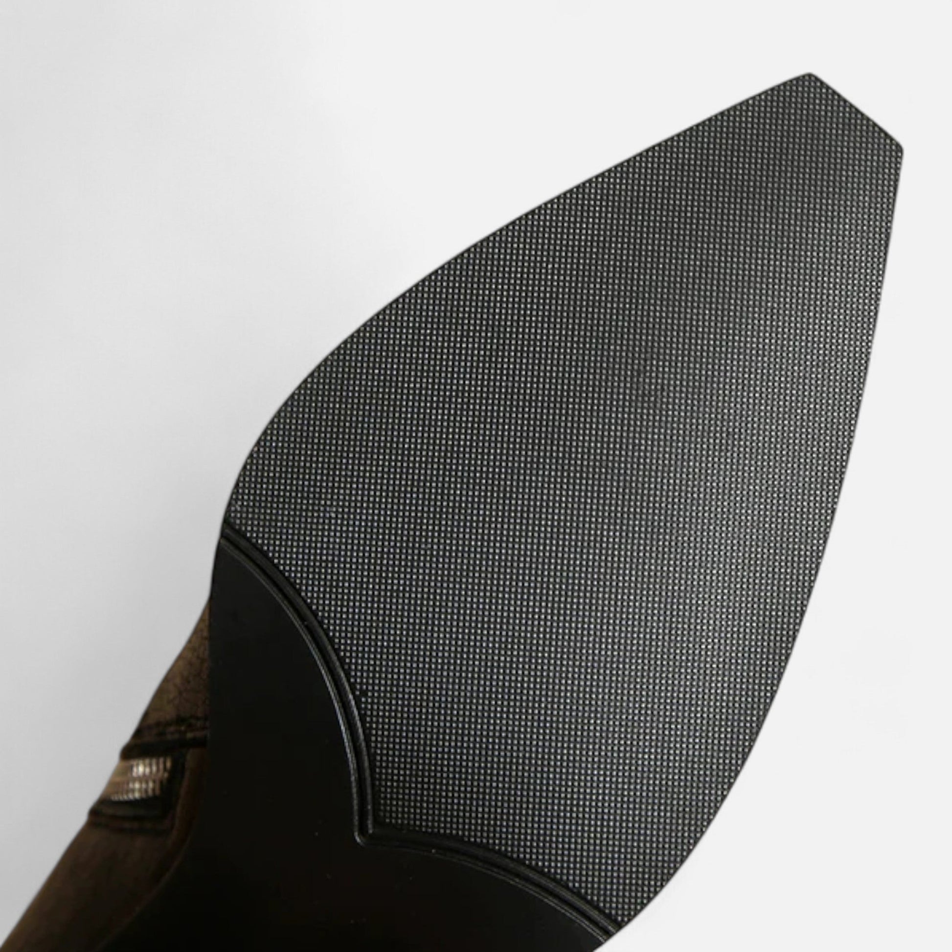 Women’s Genuine Leather Chelsea Boots – Pointed Toe Square Heel - Sofia Maris