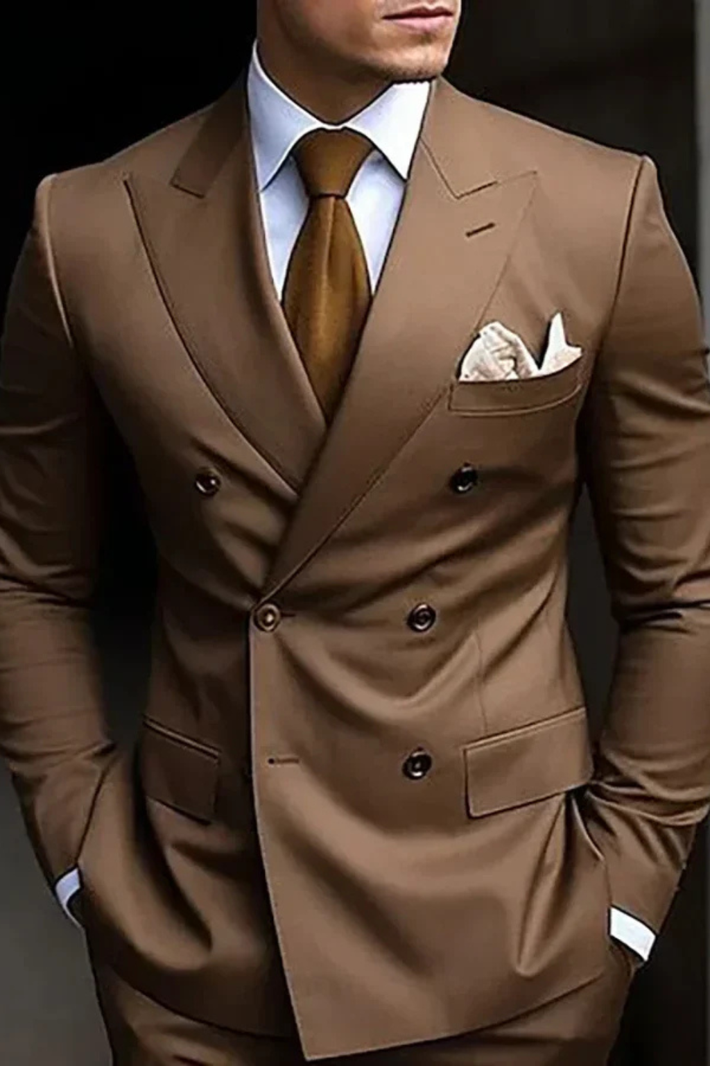 Noah | Men Double Breasted Wedding Guest Suit