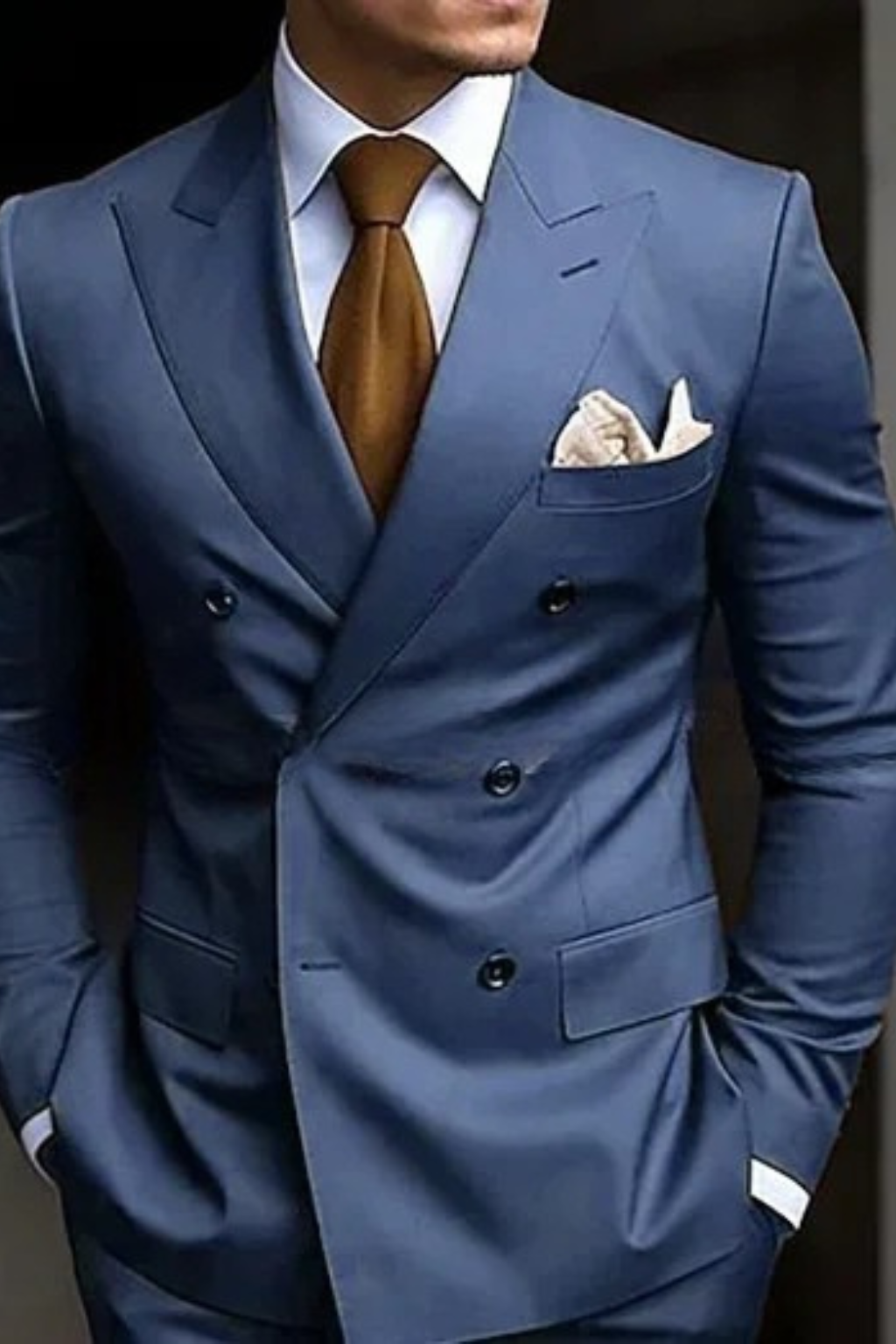Noah | Men Double Breasted Wedding Guest Suit