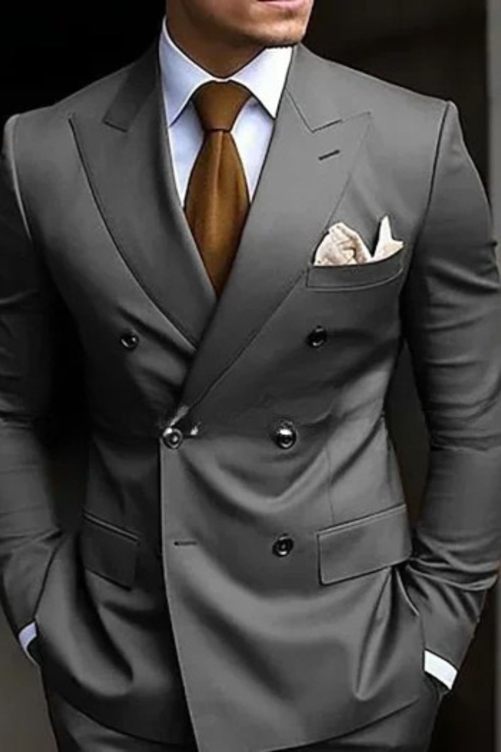 Noah | Men Double Breasted Wedding Guest Suit