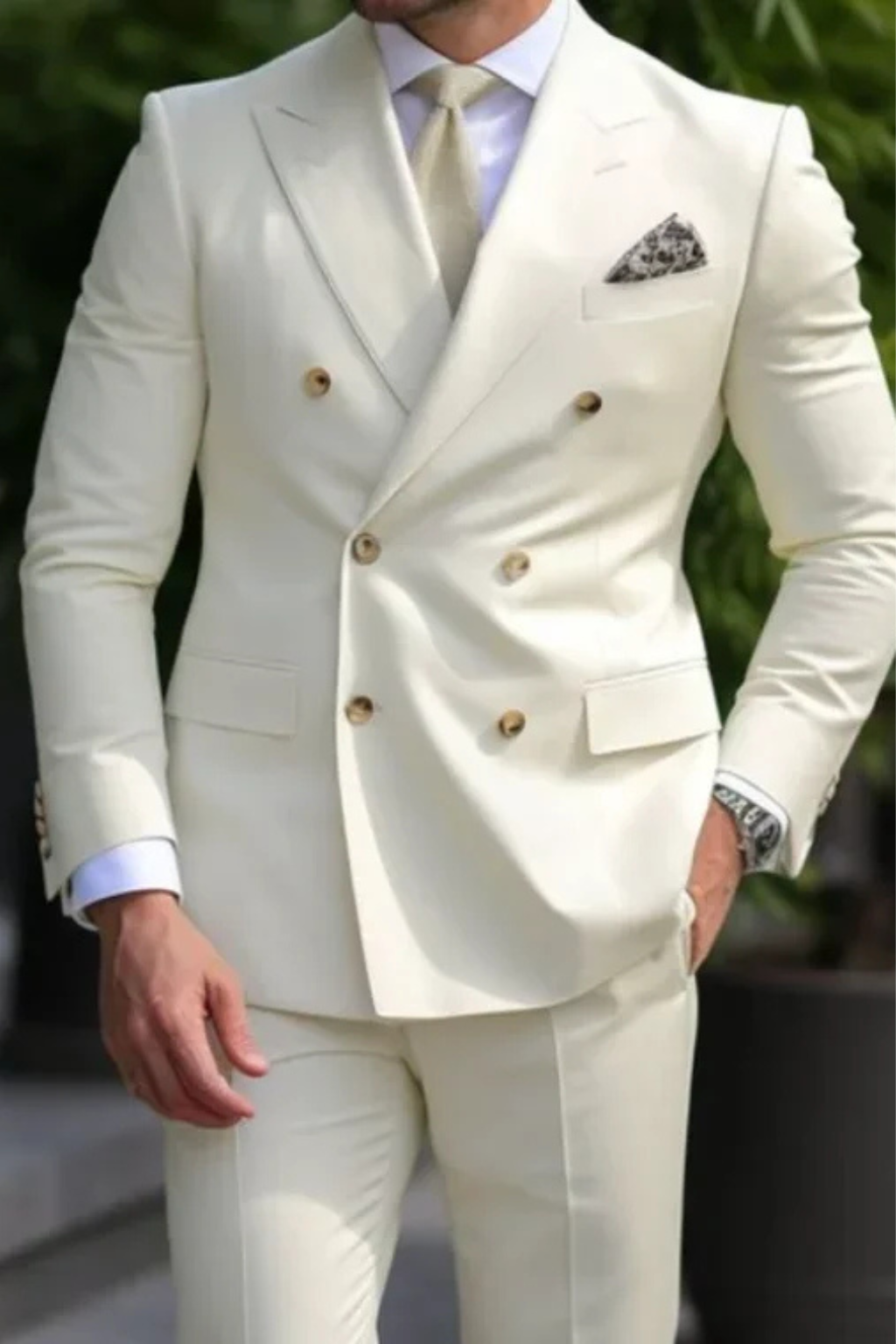 Noah | Men Double Breasted Wedding Guest Suit