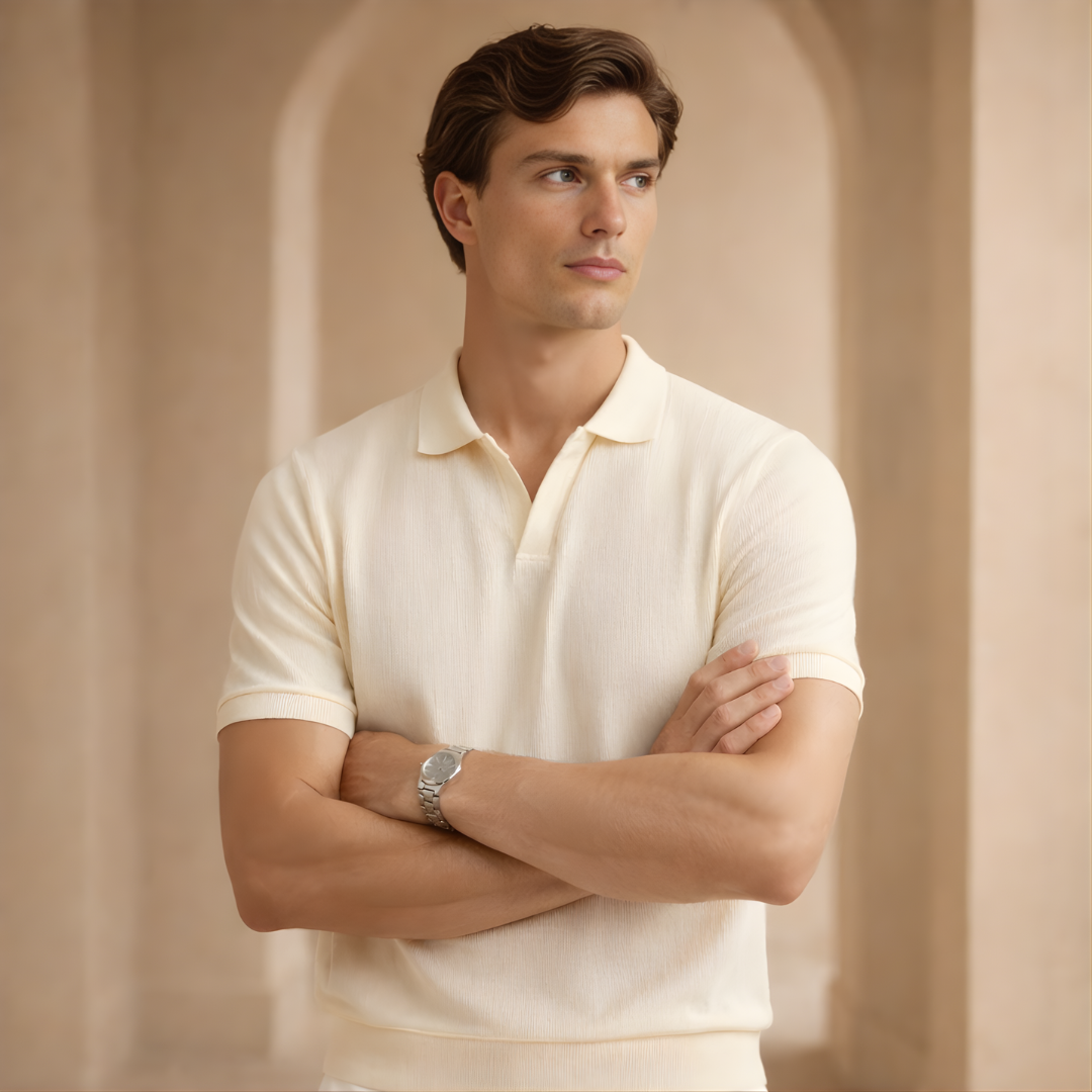 Men’s Linen Short Sleeve T-Shirt