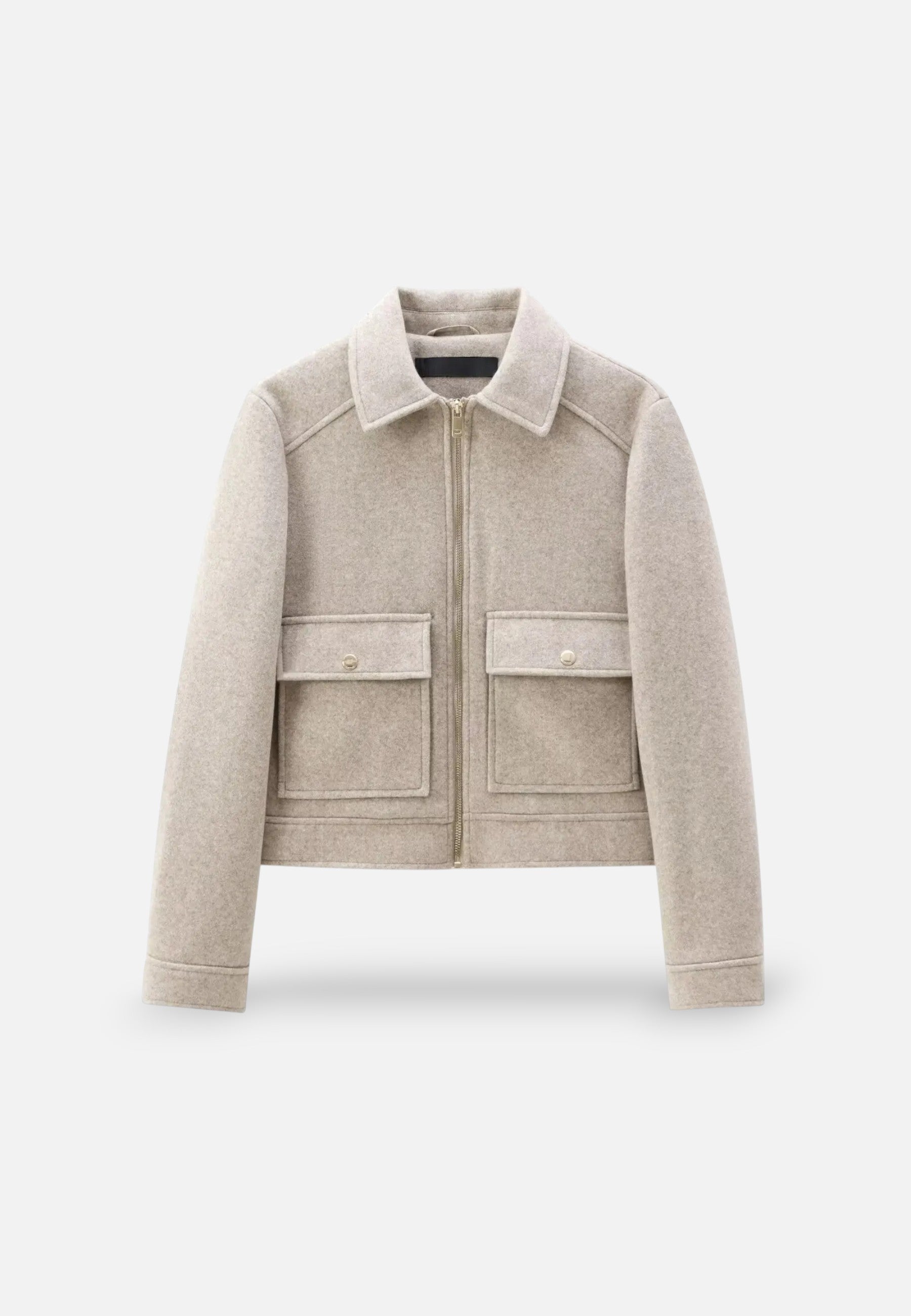 Sofia Maris | Women’s Cropped Jacket – Modern Zip Silhouette