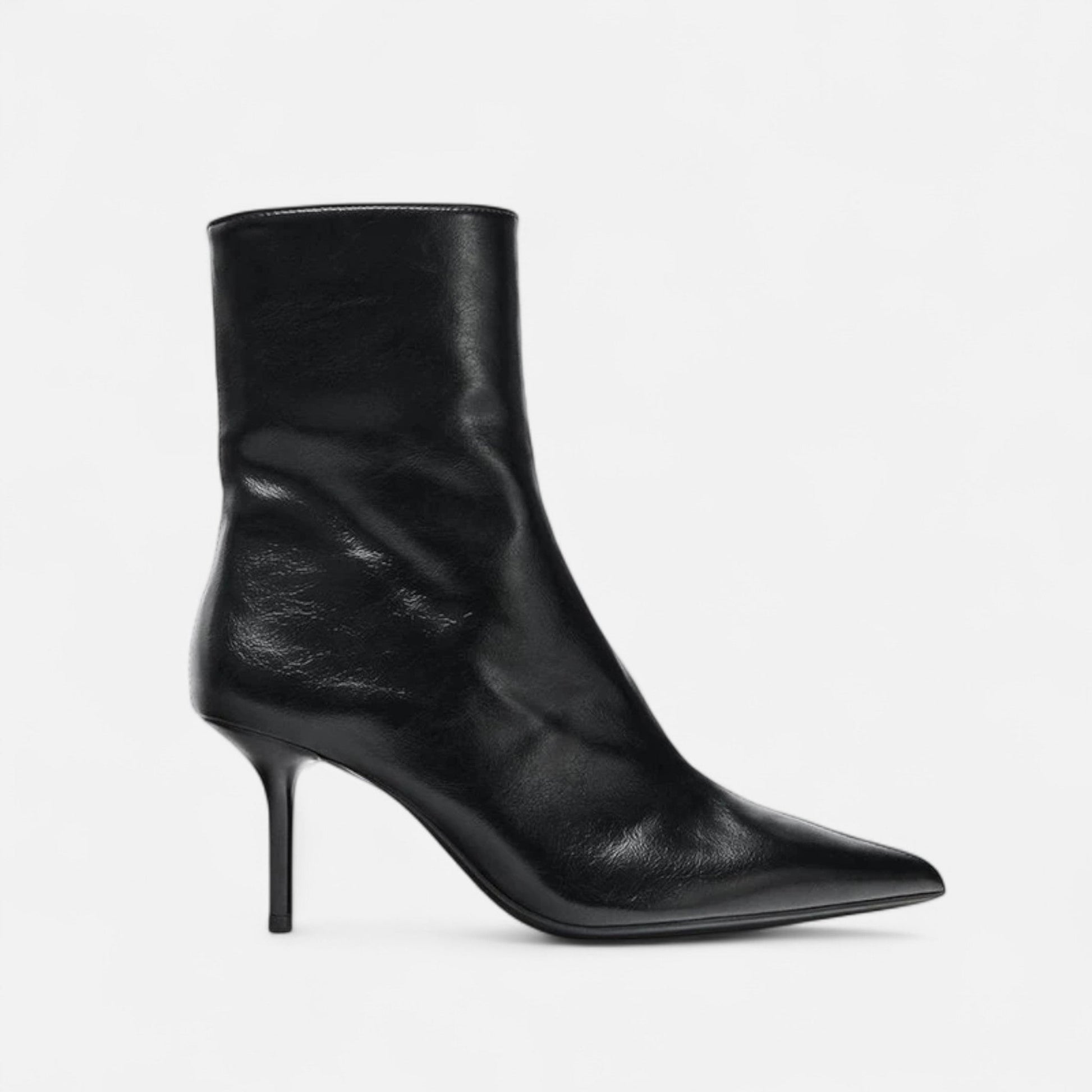 Sofia Maris | Women’s Pointed-Toe Heeled Boots – Retro Luxe Flair