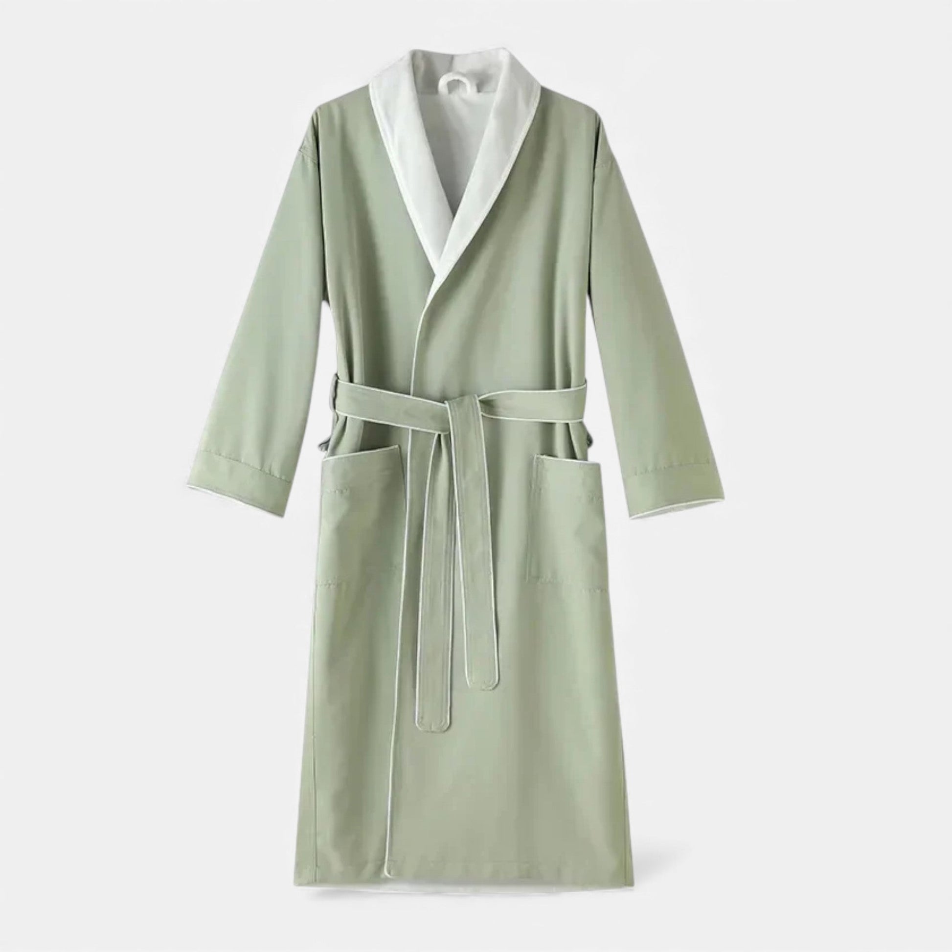 Unisex Double-Layer Cotton Bathrobe - Sofia Maris