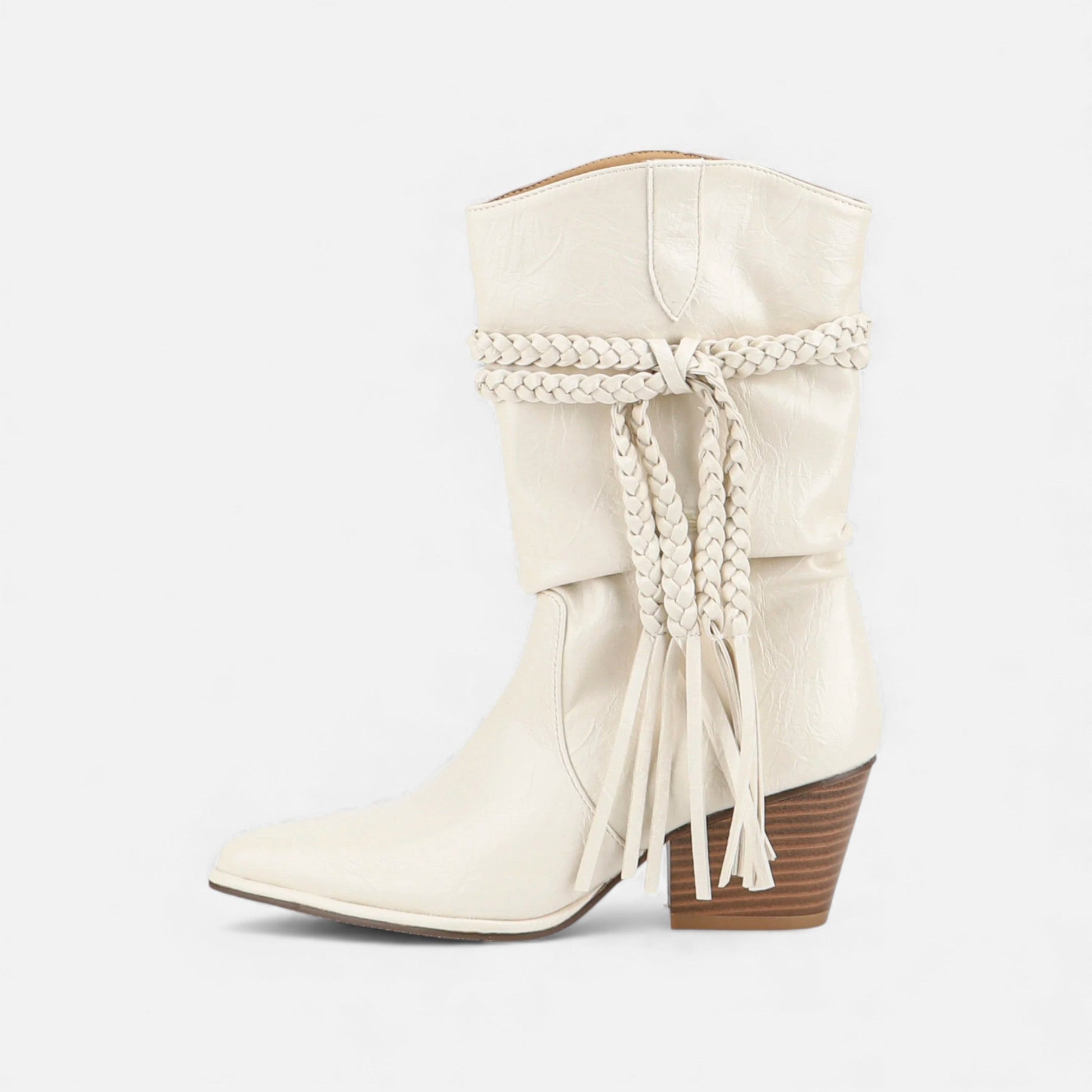 Sofia Maris| Women’s Retro Desert Boots with Chunky Heel