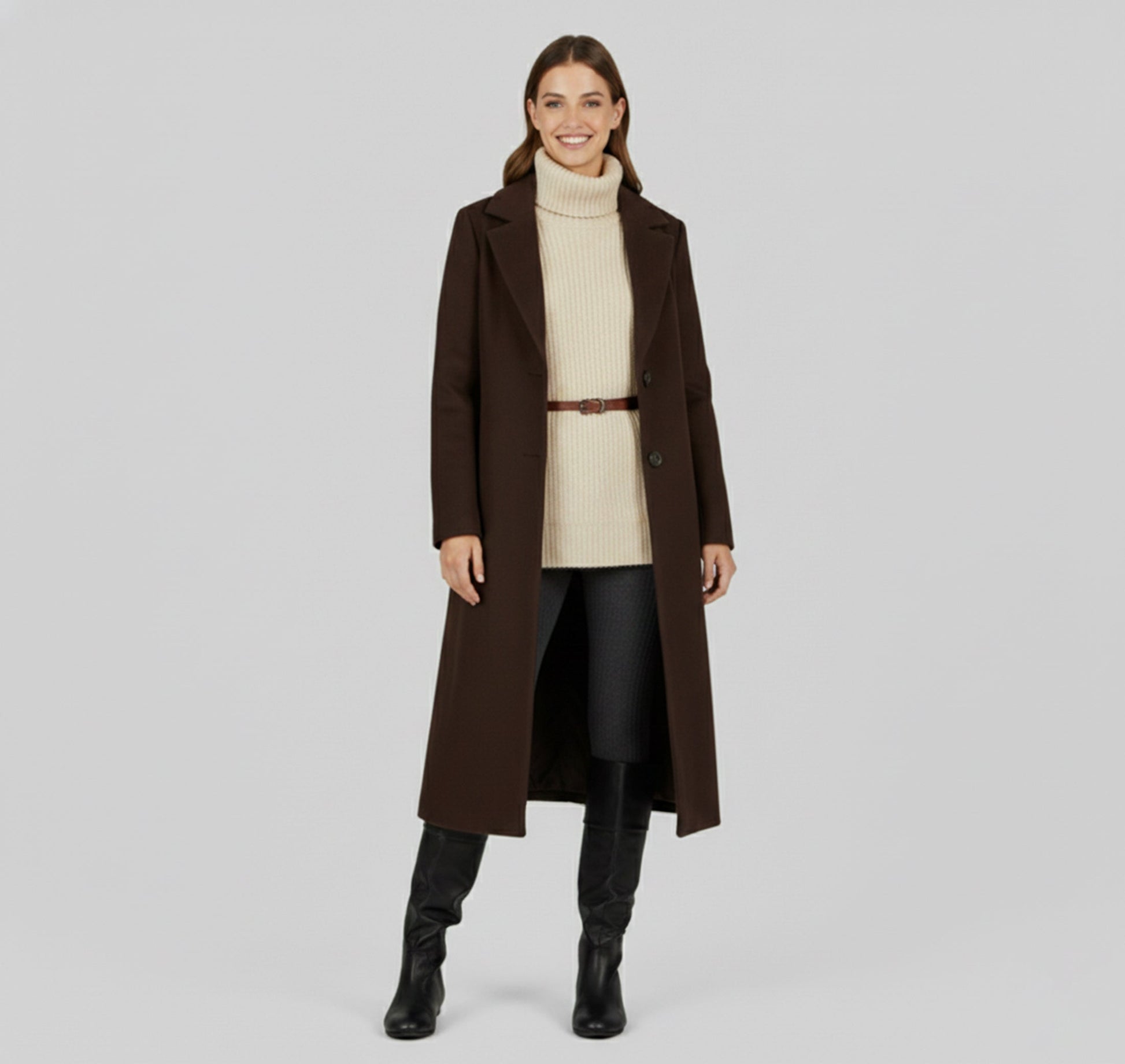 Sofia Maris Women’s Slouchy Knee-High Boots – Effortless Luxe Comfort - Sofia Maris