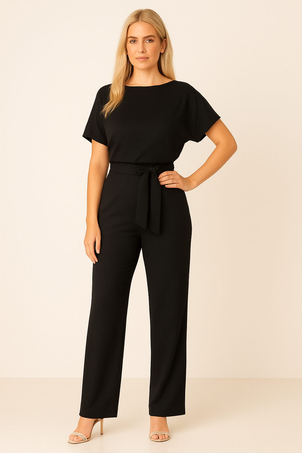 Jules Womens Simple And Chic Jumpsuit - Sofia Maris