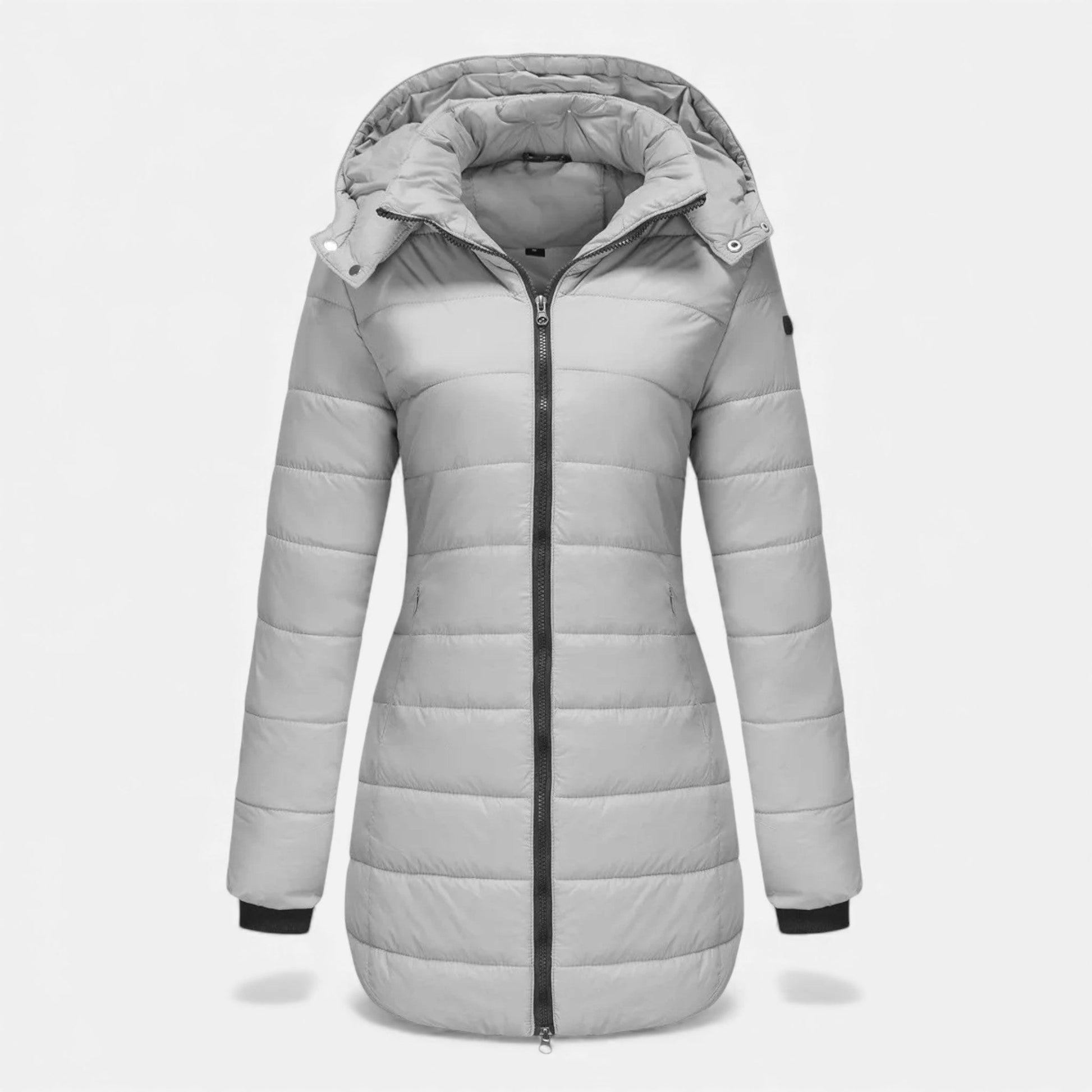 Sofia Maris | Women’s Quilted Cotton-Blend Autumn Winter Jacket