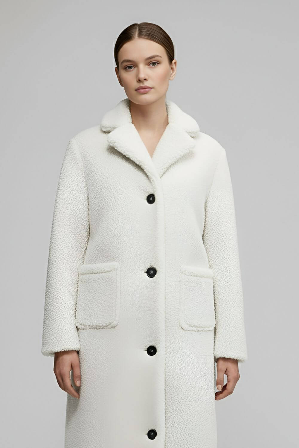 Women’s Long Coat – Classic Elegance for Cold Seasons - Sofia Maris