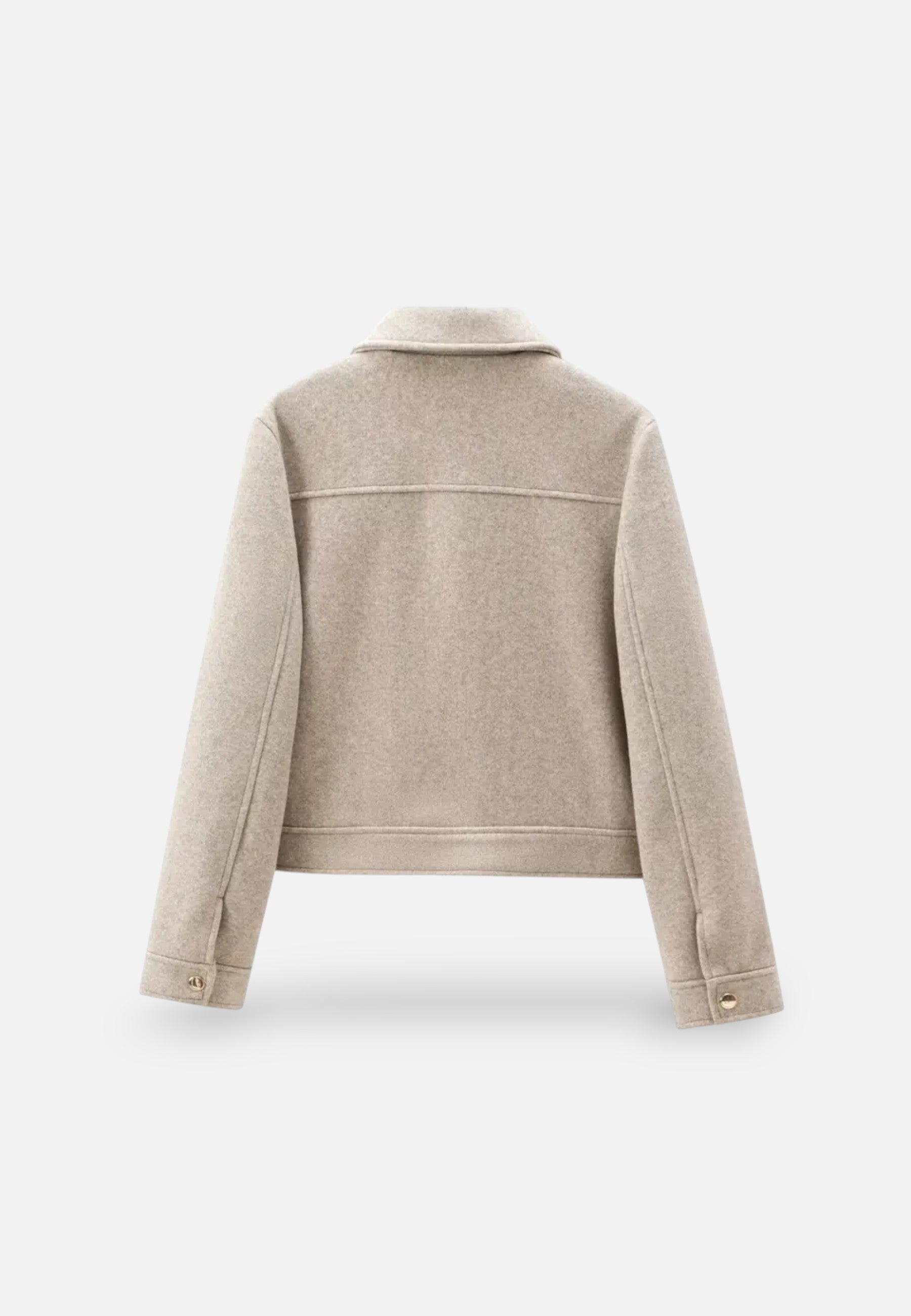 Sofia Maris | Women’s Cropped Jacket – Modern Zip Silhouette