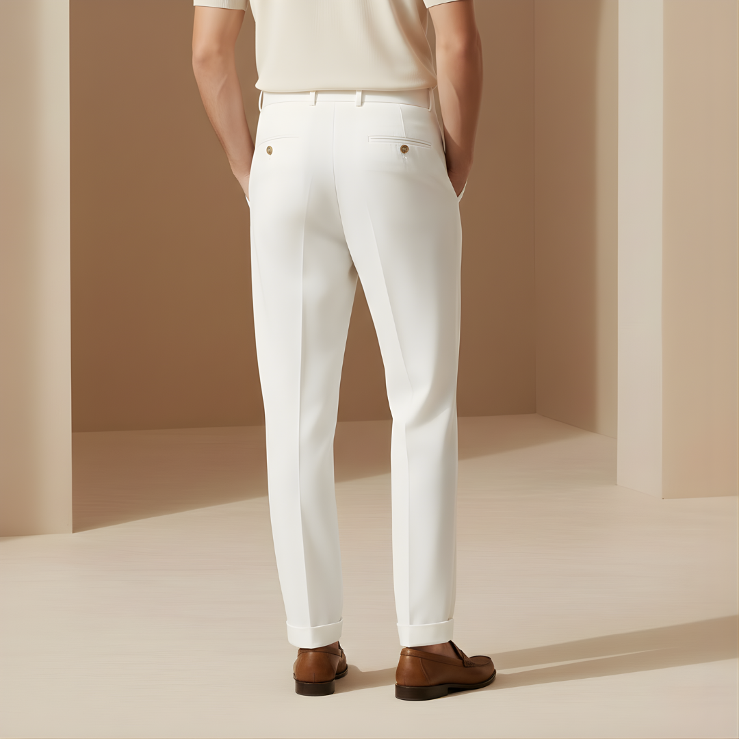 Men’s High Waist Premium Trousers