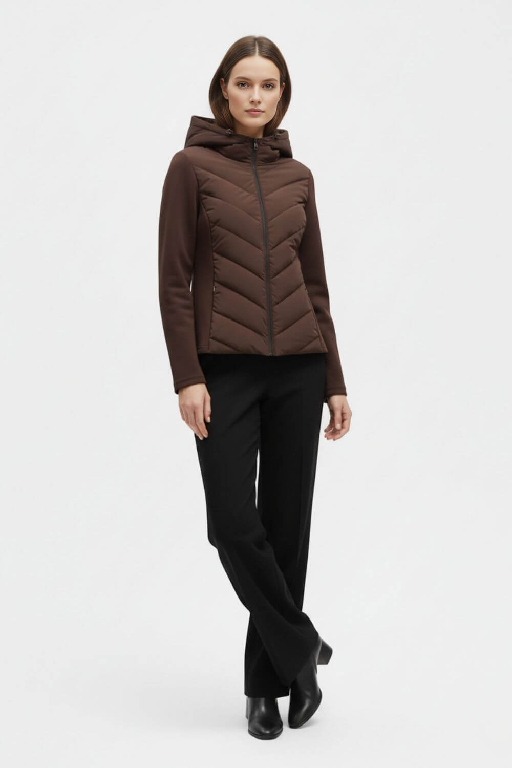 Women’s Hooded Puffer Jacket – Timeless Warmth for the Cold Season
