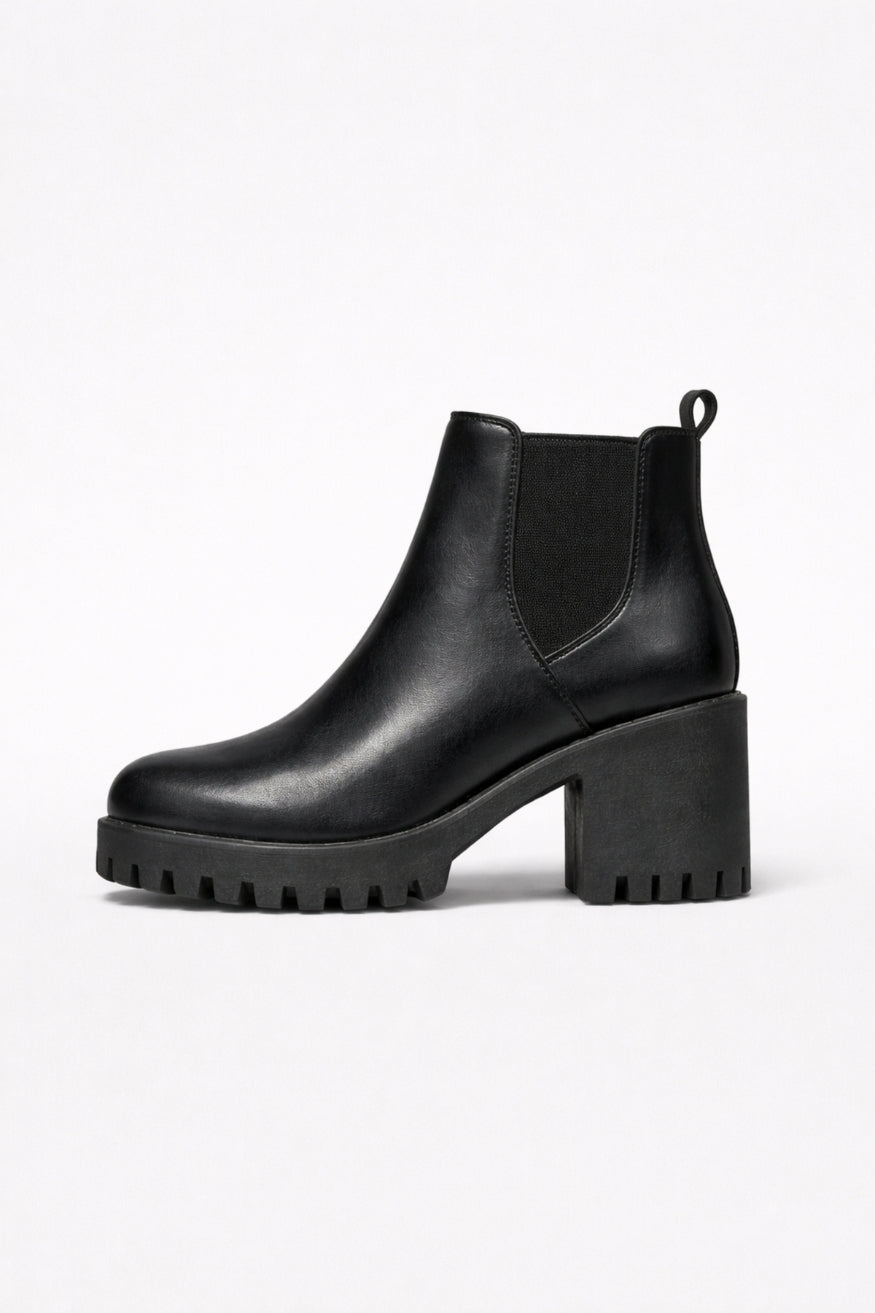 Sofia Maris | Women’s Ankle Boots – Thick-Soled Chunky Heel