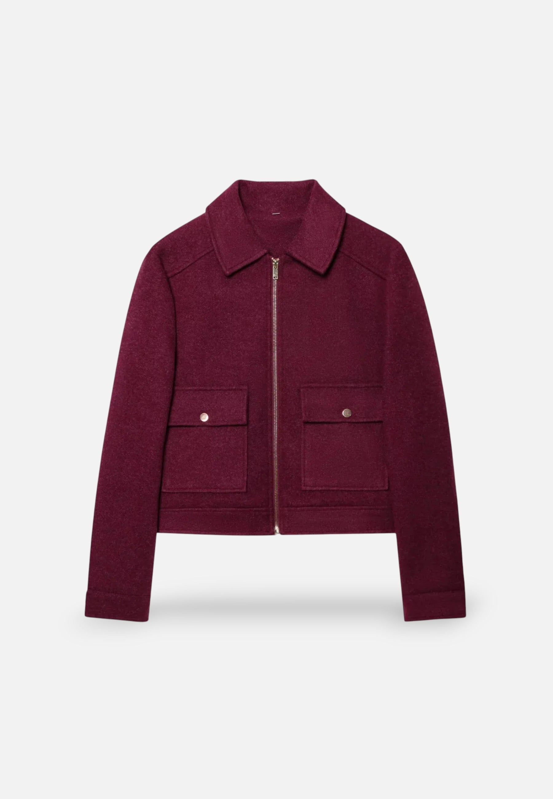Sofia Maris | Women’s Cropped Jacket – Modern Zip Silhouette