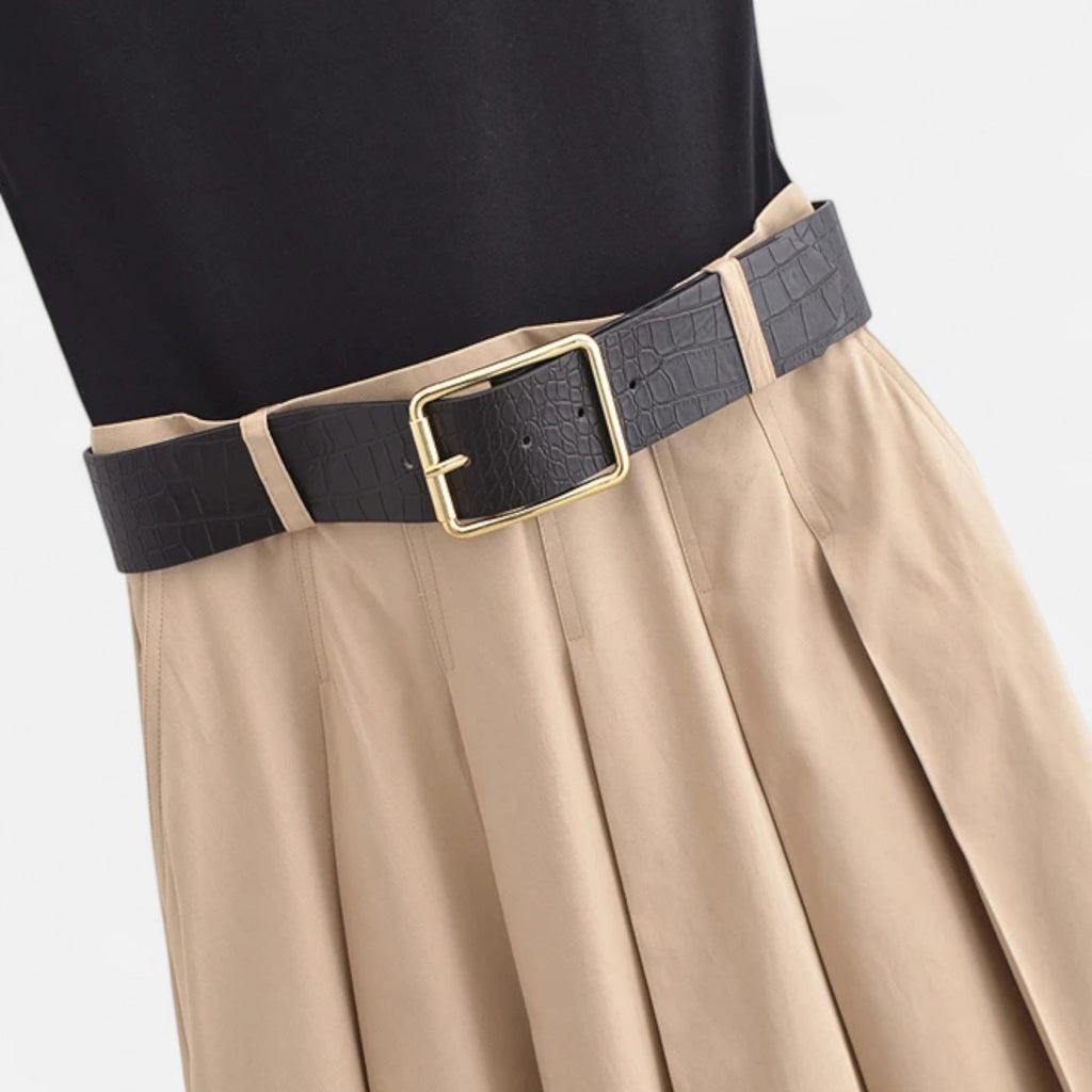 Sofia Maris | Women’s Pleated Knitted Midi Dress