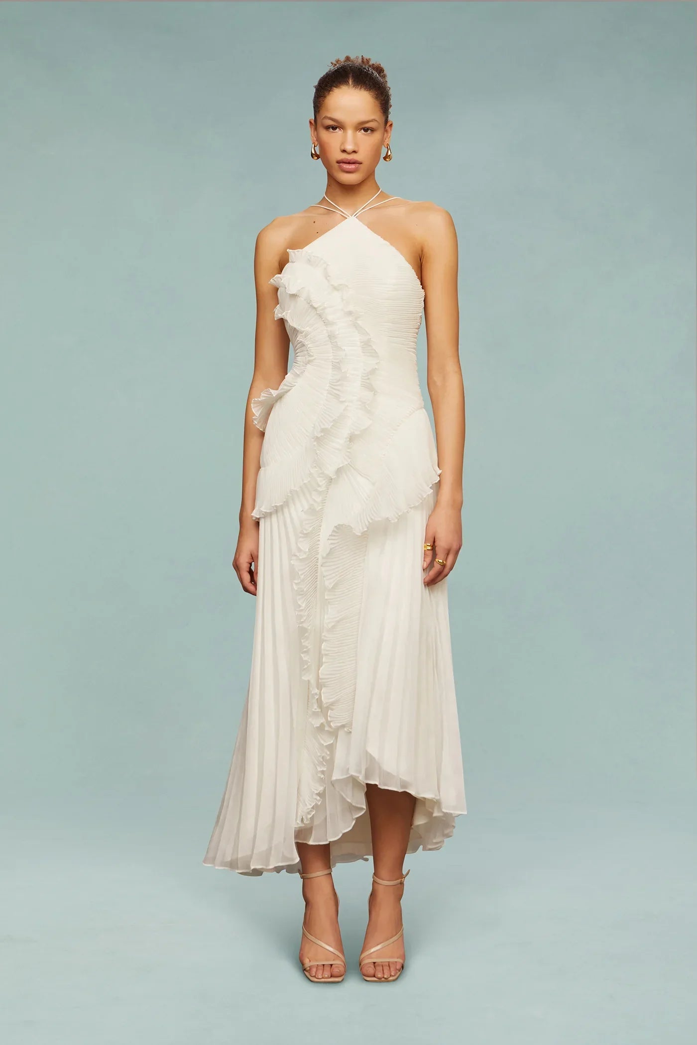 Emma Ruffle Maxi Dress