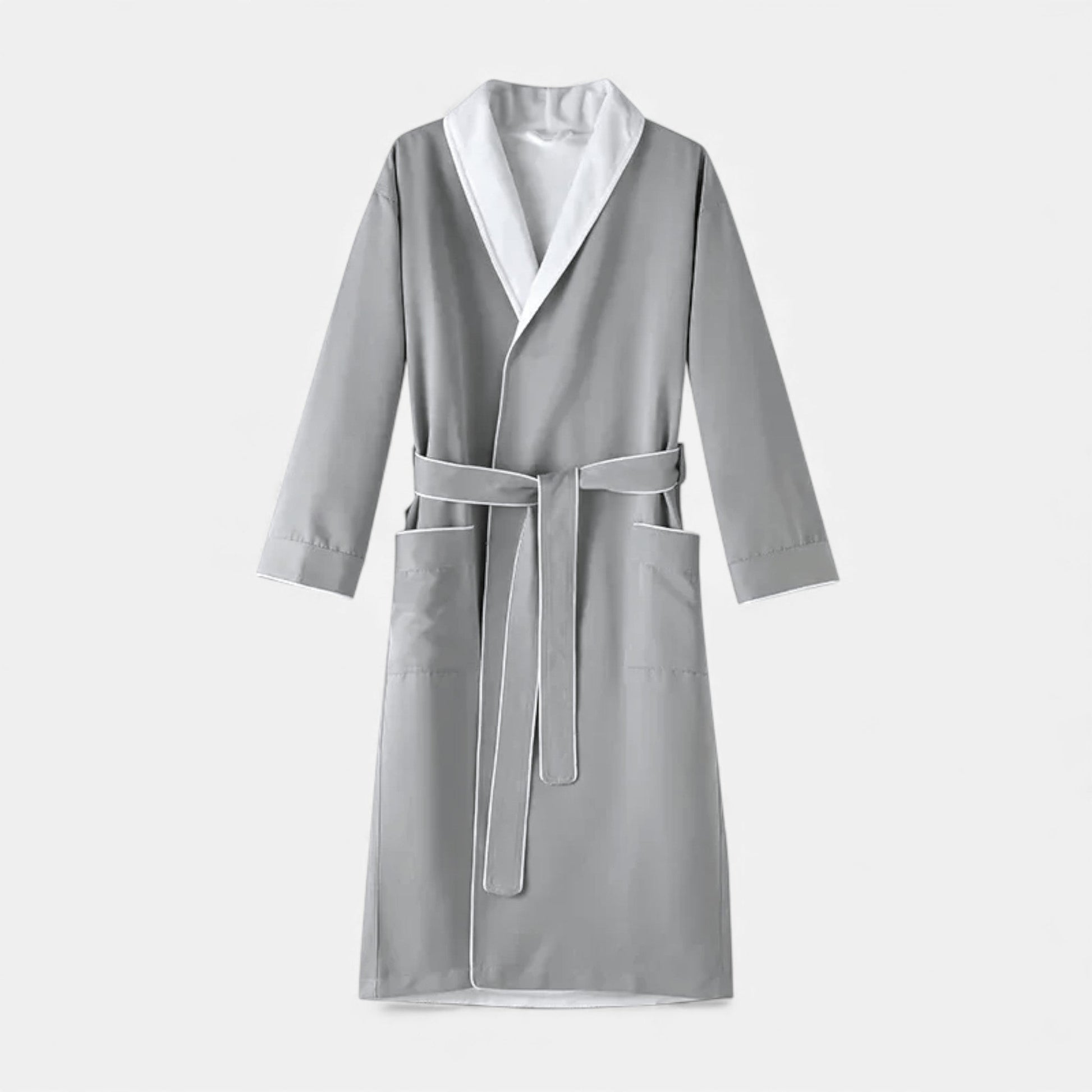 Unisex Double-Layer Cotton Bathrobe - Sofia Maris