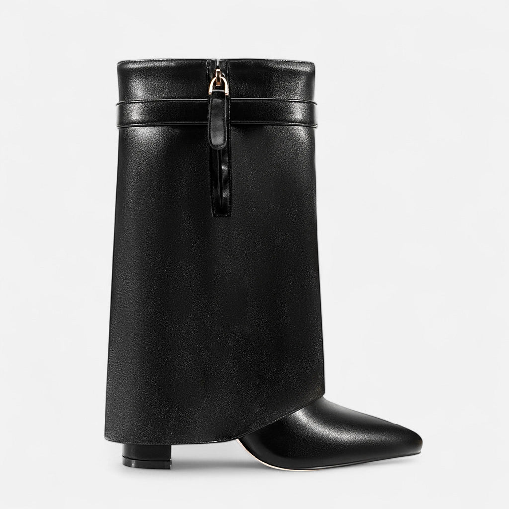 Sofia Maris Women’s Pointed High-Heel Mid-Calf Boots - Sofia Maris