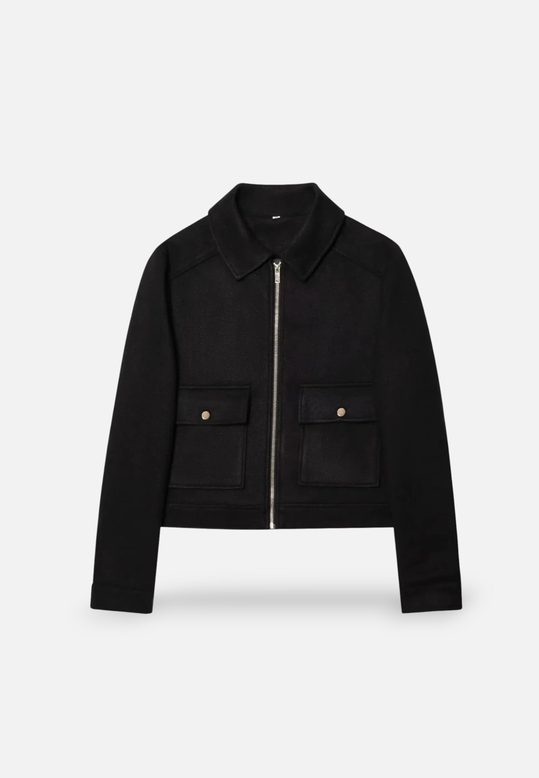 Sofia Maris | Women’s Cropped Jacket – Modern Zip Silhouette