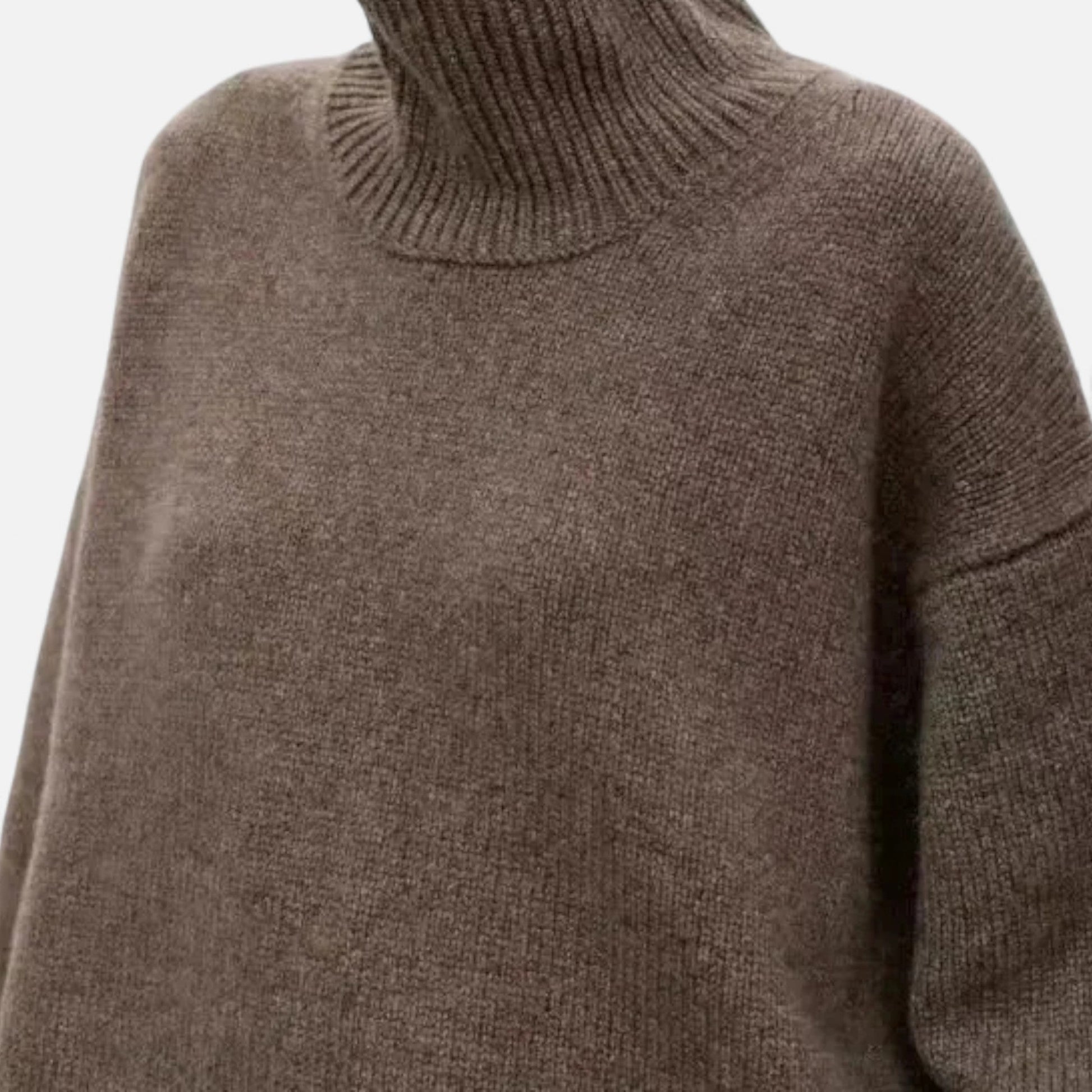 Sofia Maris Women’s Wool Sweater – Timeless Turtleneck Elegance - Sofia Maris