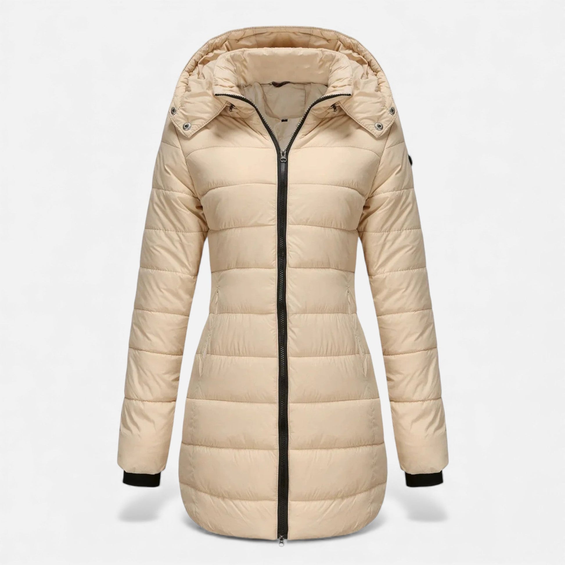 Sofia Maris | Women’s Quilted Cotton-Blend Autumn Winter Jacket