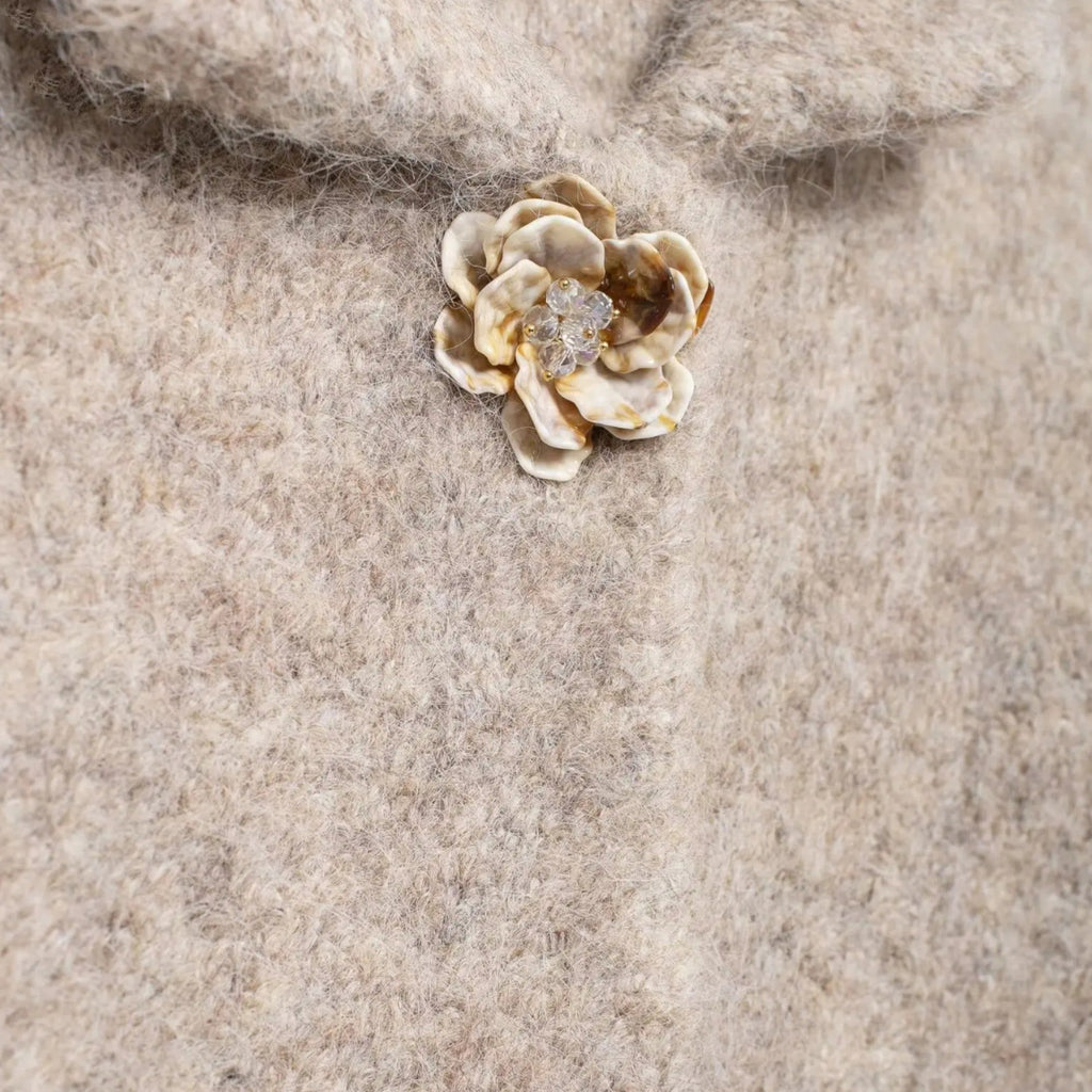 Women's Floral Button Cardigan - Sofia Maris