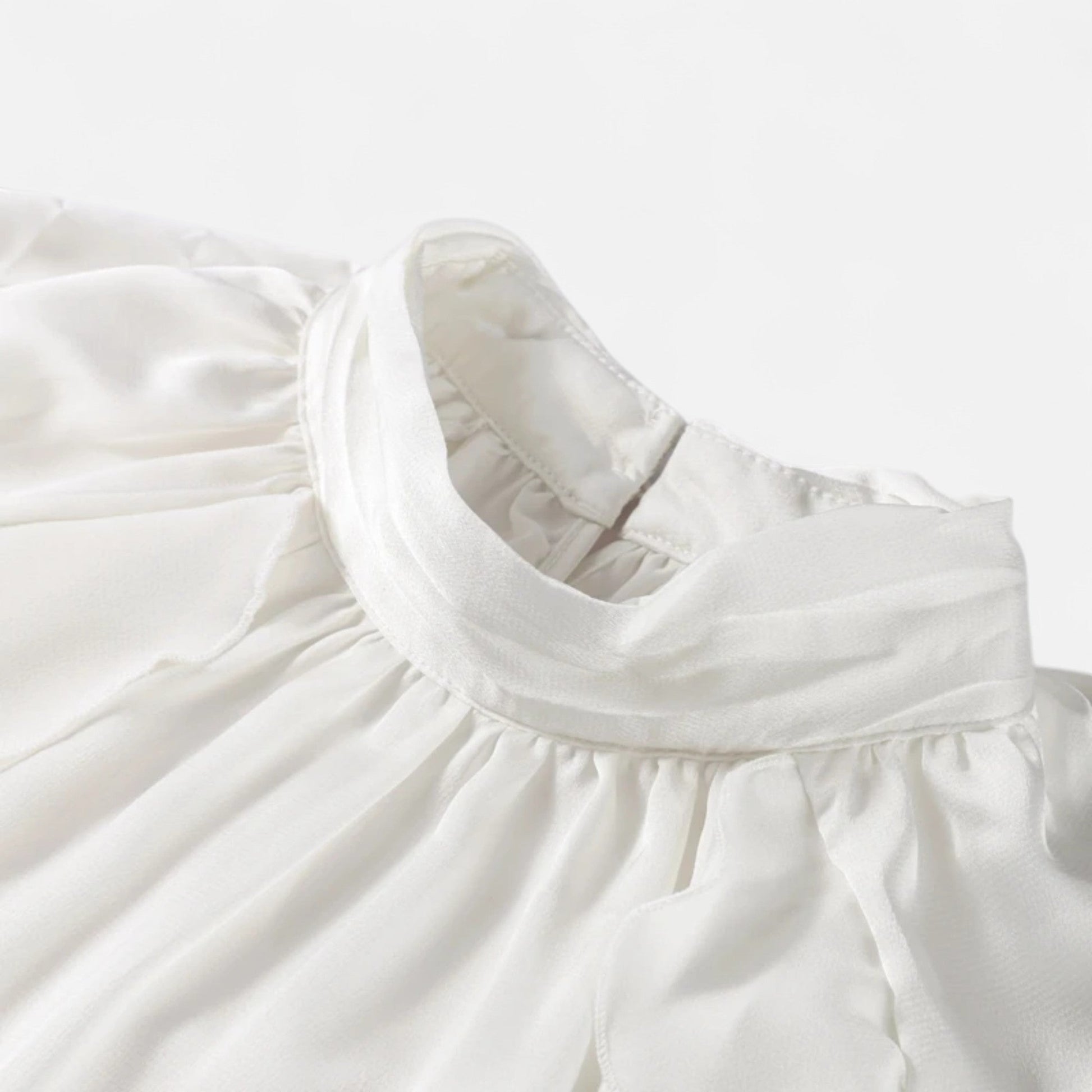 Women's Elegant Chiffon Ruffled Blouse - Sofia Maris