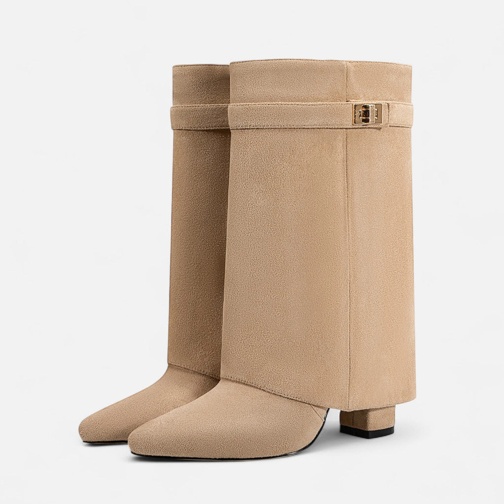 Sofia Maris Women’s Pointed High-Heel Mid-Calf Boots - Sofia Maris