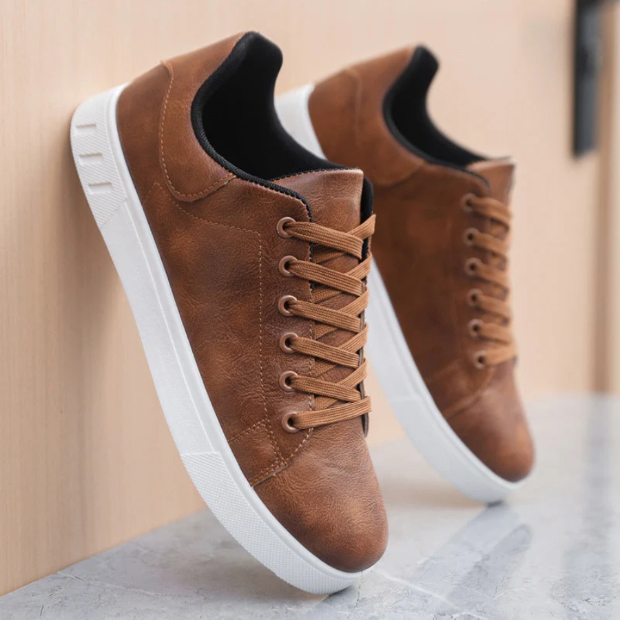 Stylish Leather Sneakers for Men