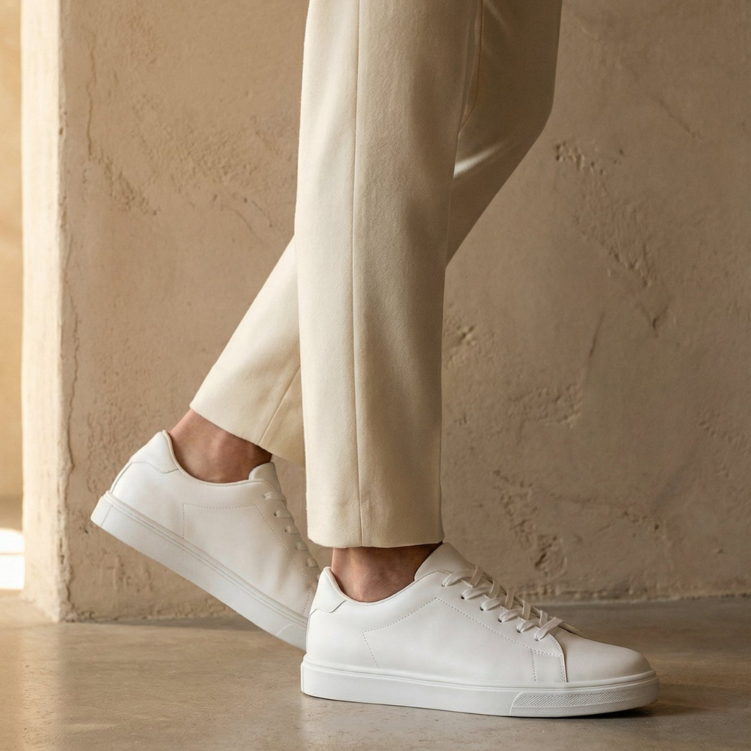 Genuine Leather Sneakers for Men