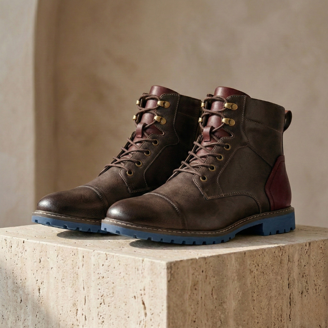 Durable Leather Orthopedic Boots