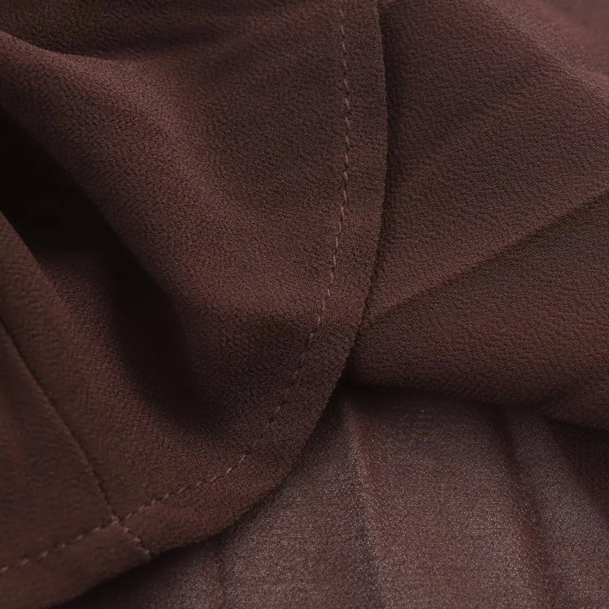 Women’s Chiffon Midi Dress – Turn-Down Collar Elegance - Sofia Maris