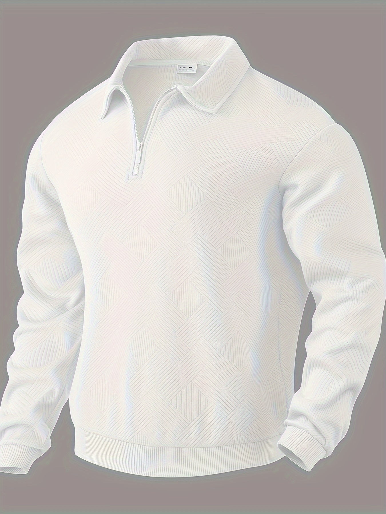 Max - Men's Stylish Quarter Zip Sweater