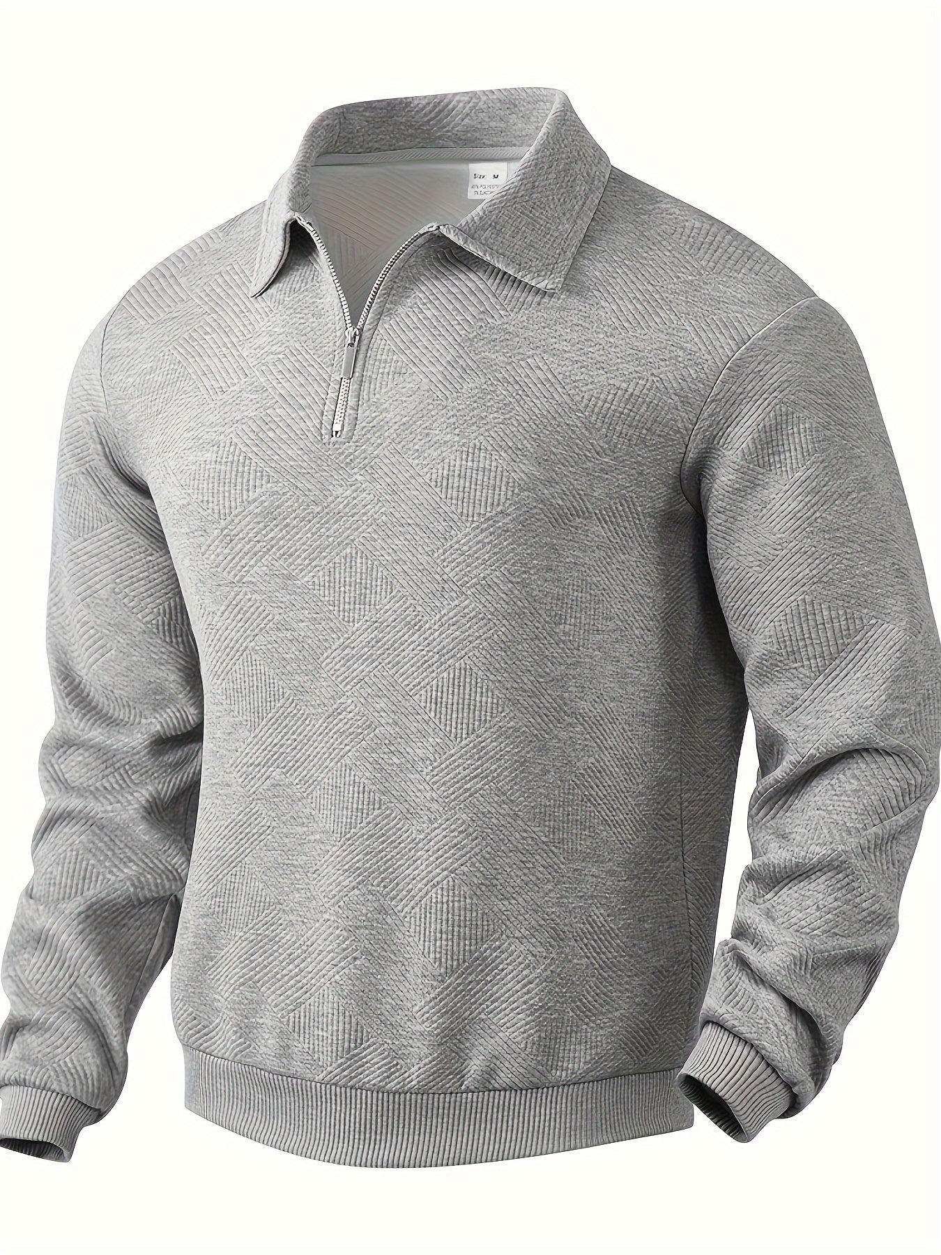 Max - Men's Stylish Quarter Zip Sweater