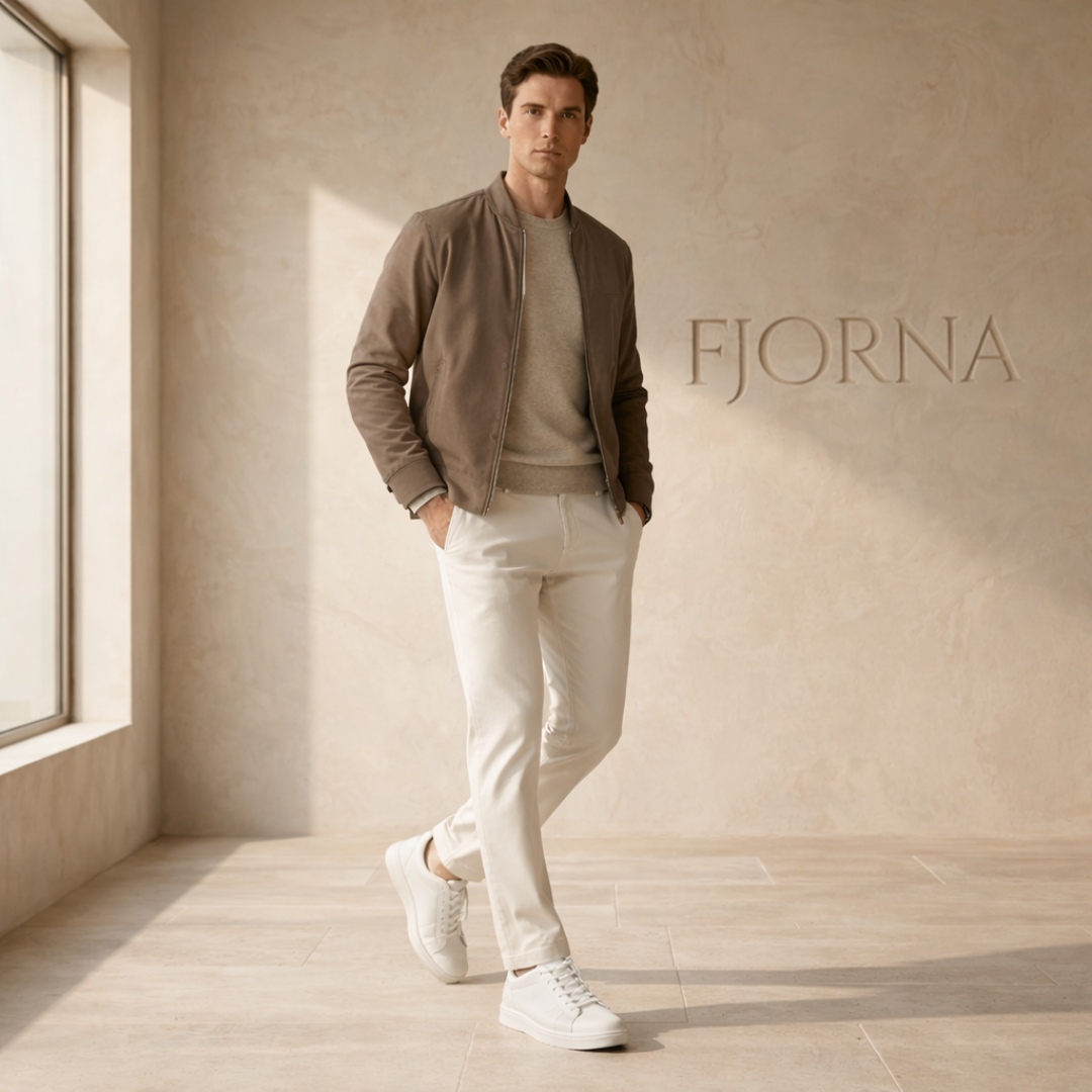 Genuine Leather Sneakers for Men