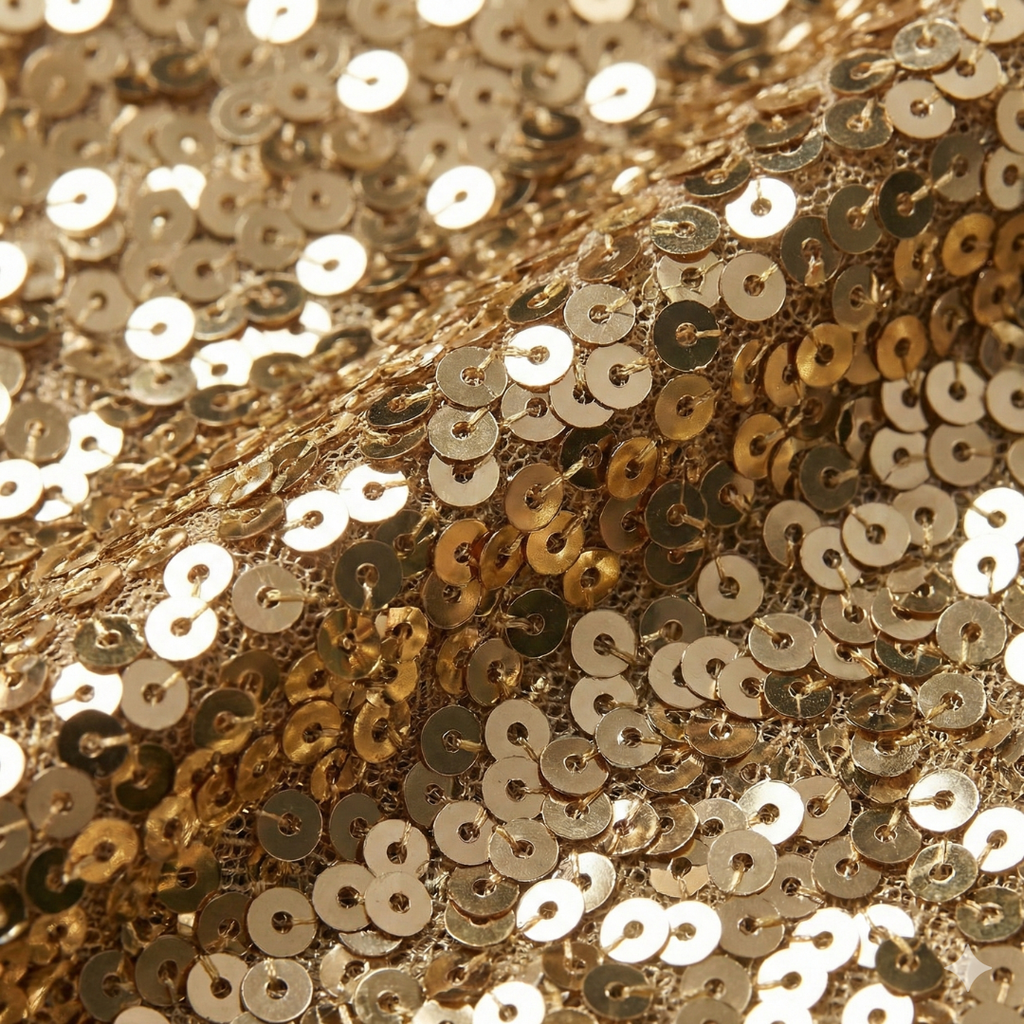 Lucinda Sequin Jumpsuit for Women – Chic Gold Flared Elegance