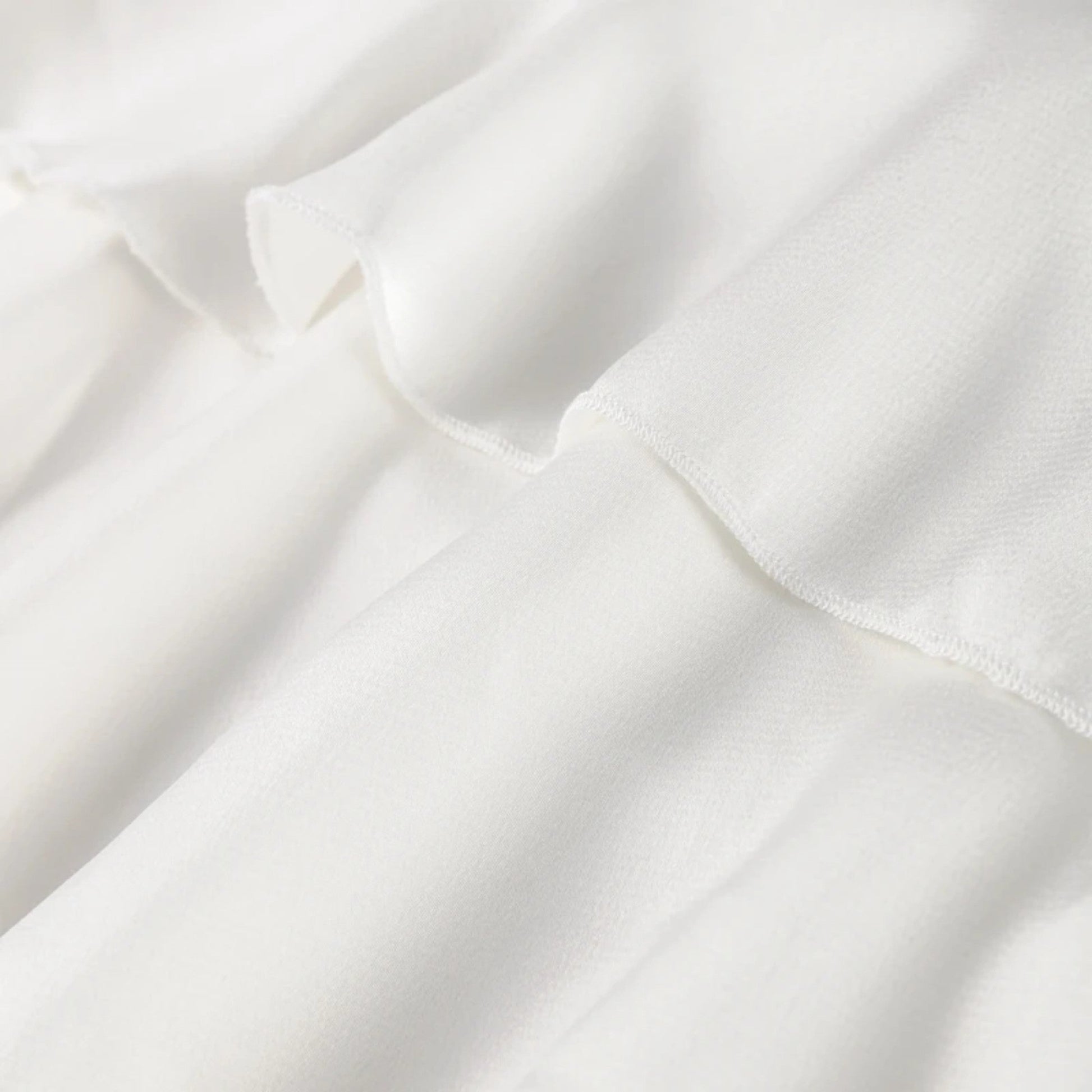 Women's Elegant Chiffon Ruffled Blouse - Sofia Maris