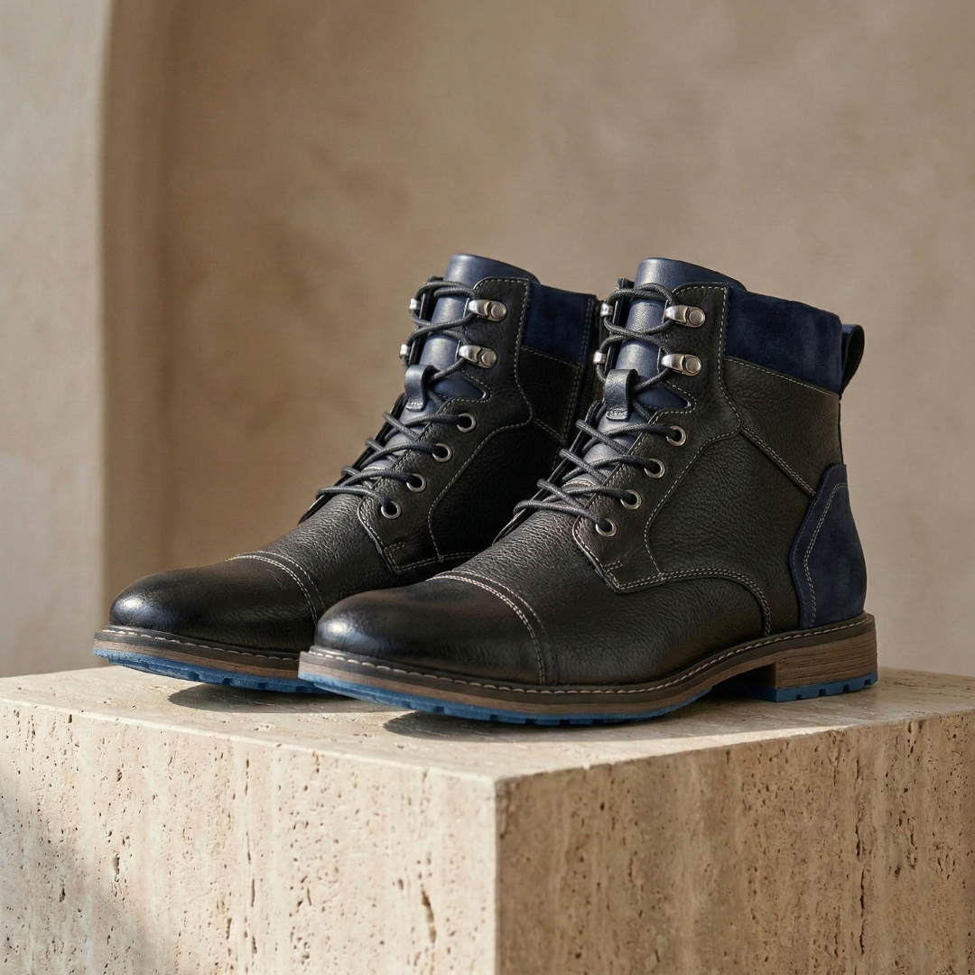 Durable Leather Orthopedic Boots