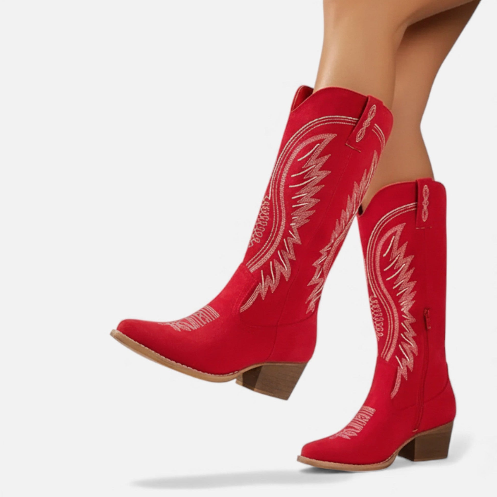 Sofia Maris | Women’s Embroidered Cowboy Boots – Western Chic Elegance